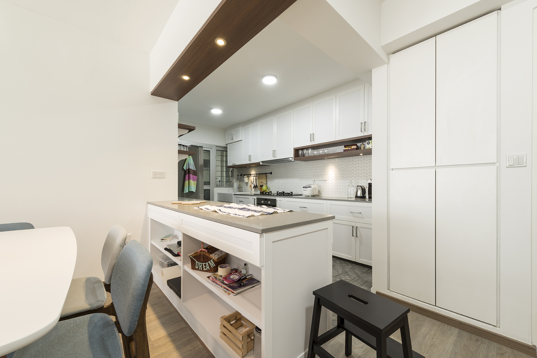 Country, Minimalist, Rustic Design - Kitchen - HDB 5 Room - Design by TBG Interior Design