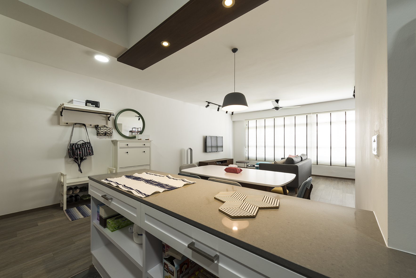 Country, Minimalist, Rustic Design - Kitchen - HDB 5 Room - Design by TBG Interior Design