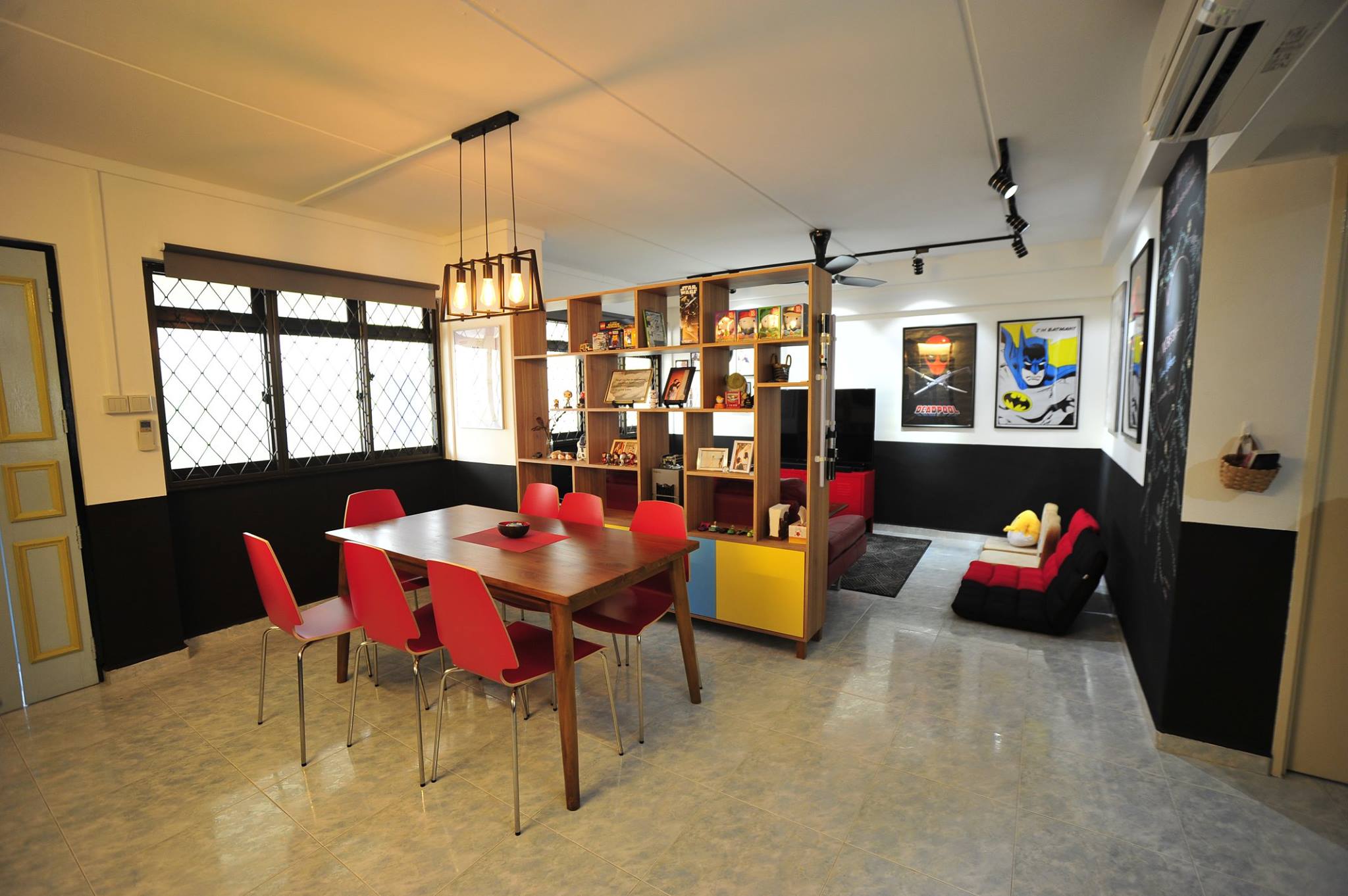 Others, Retro Design - Living Room - HDB 4 Room - Design by TBG Interior Design