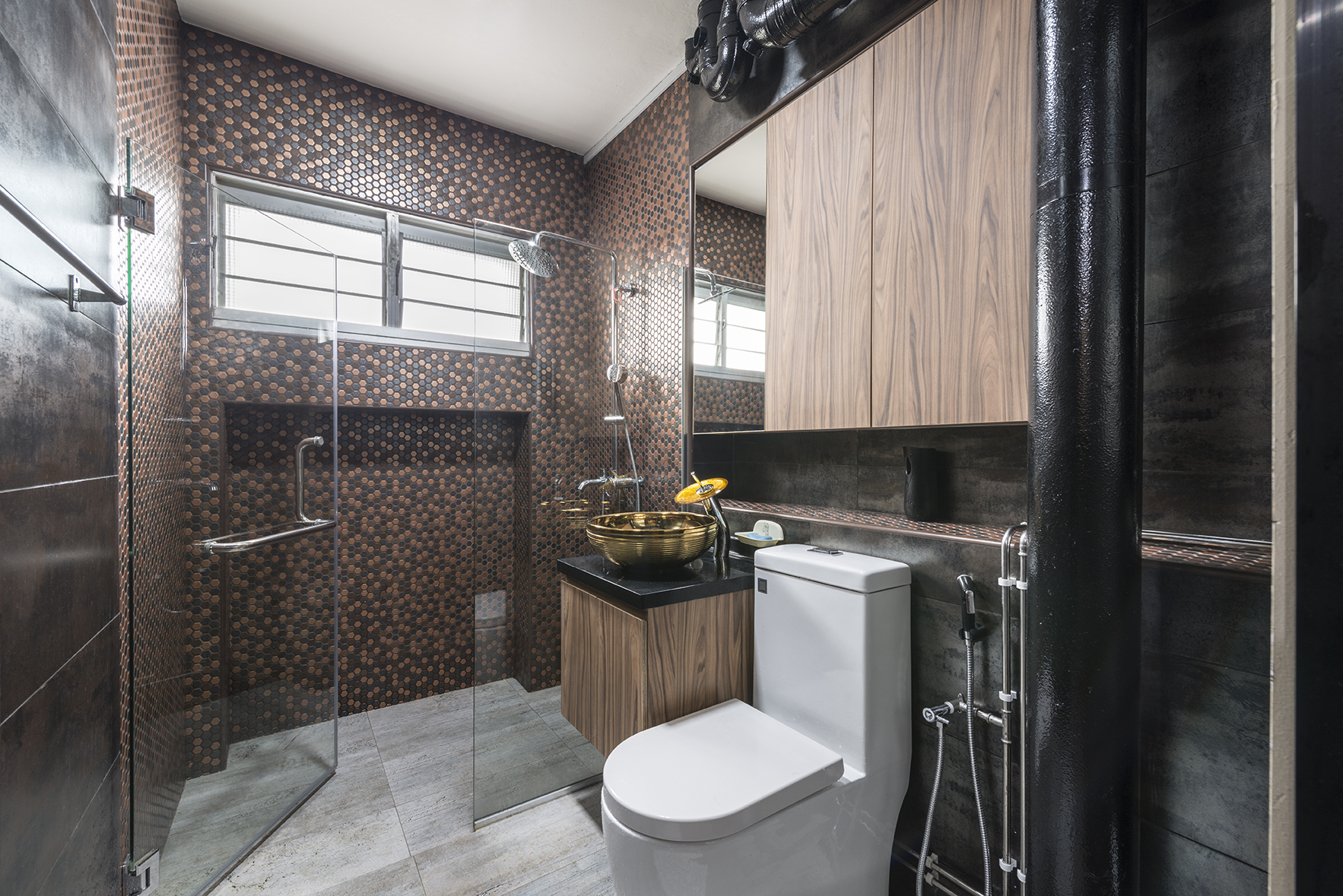 Country, Modern, Scandinavian Design - Bathroom - HDB 5 Room - Design by TBG Interior Design