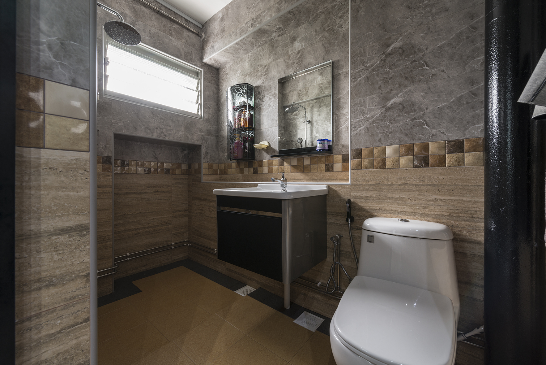 Country, Modern, Scandinavian Design - Bathroom - HDB 5 Room - Design by TBG Interior Design