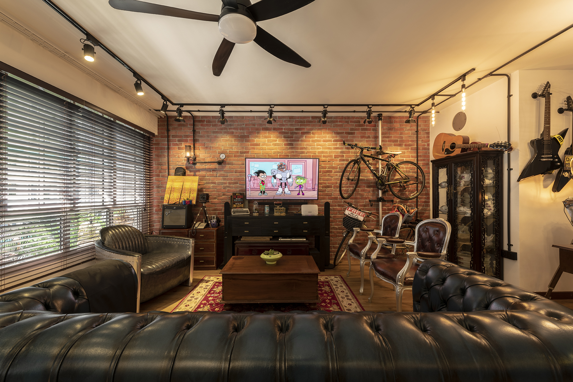 Contemporary, Eclectic, Vintage Design - Living Room -  - Design by TBG Interior Design