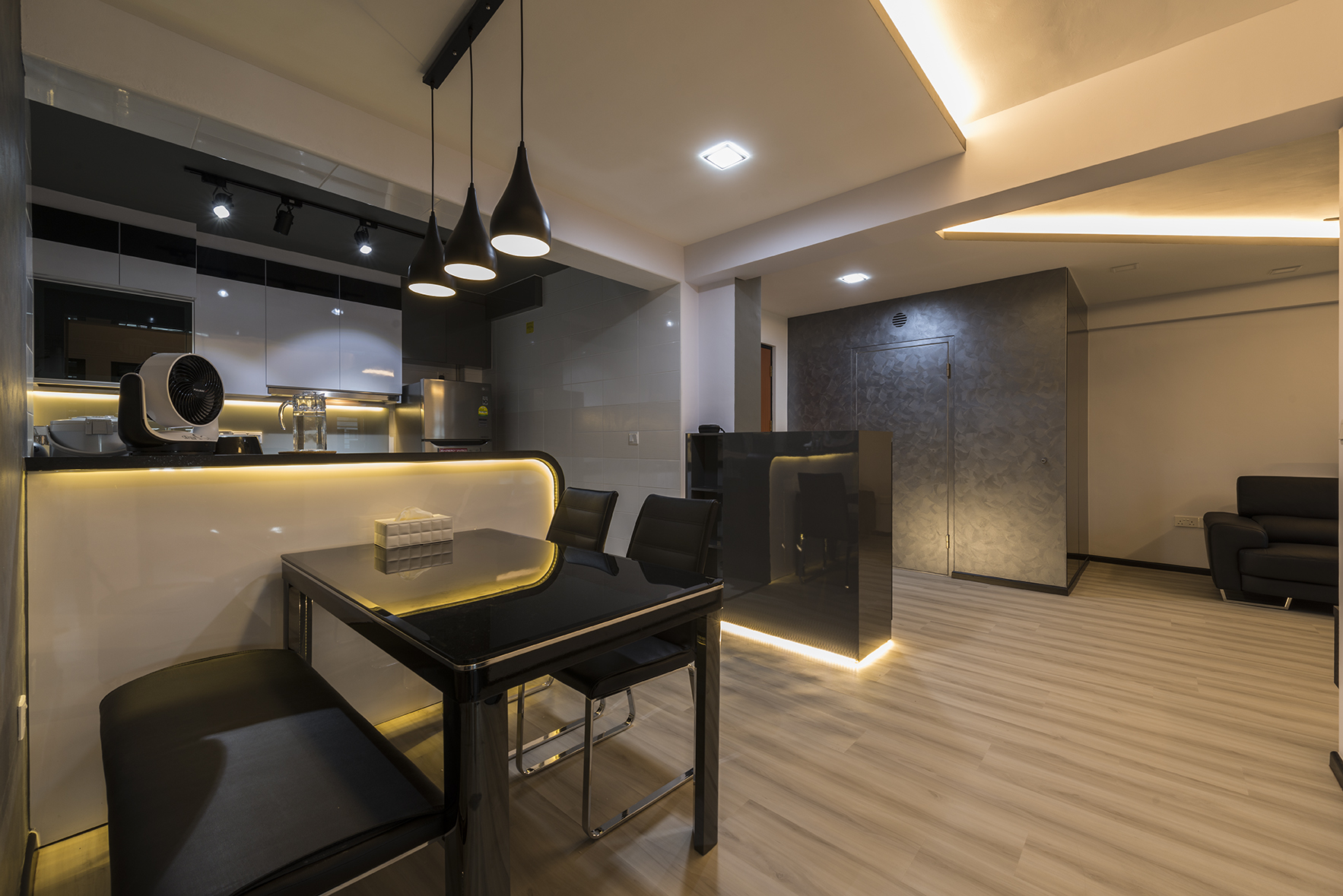 Contemporary Design - Dining Room - HDB 4 Room - Design by TBG Interior Design