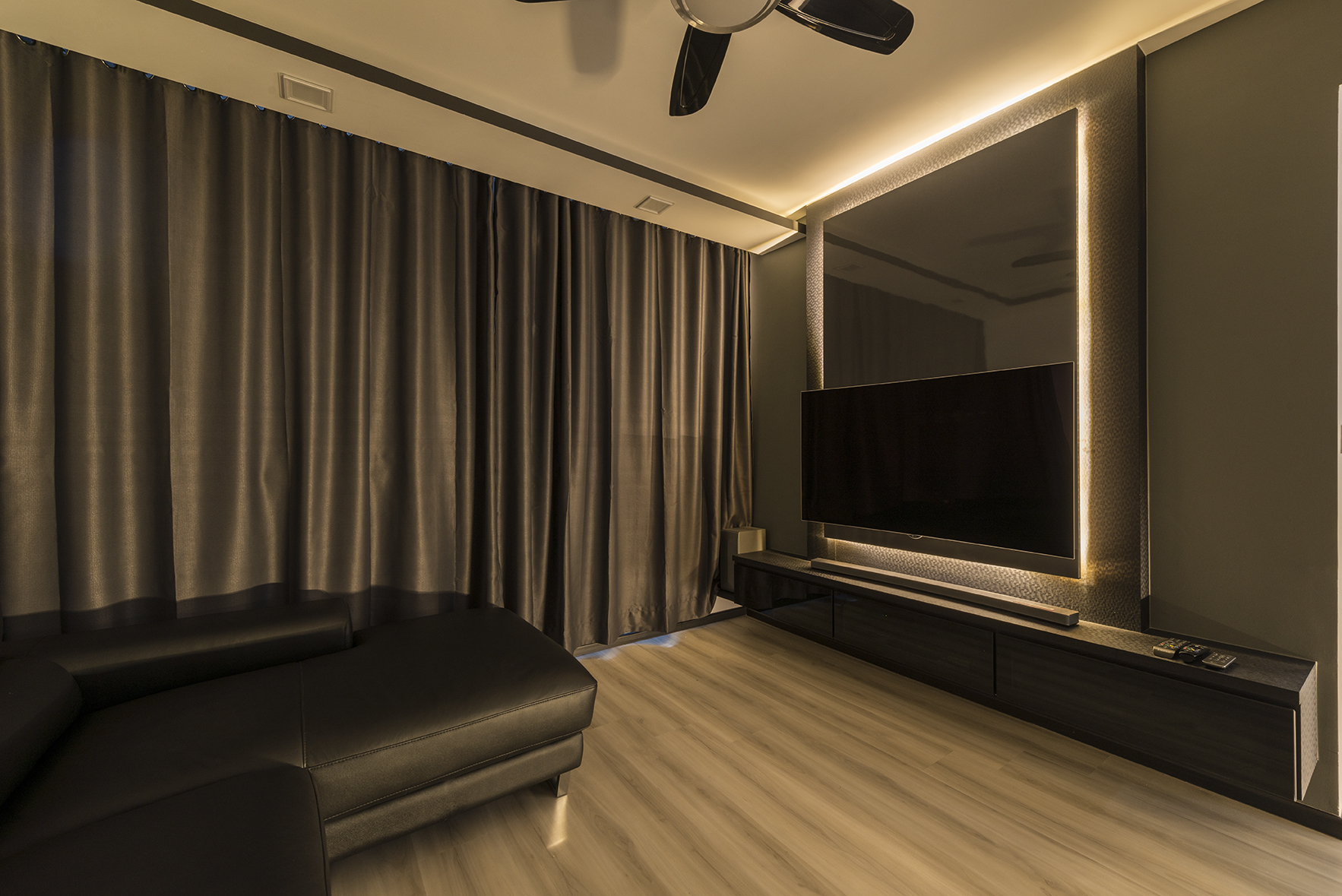 Contemporary Design - Living Room - HDB 4 Room - Design by TBG Interior Design