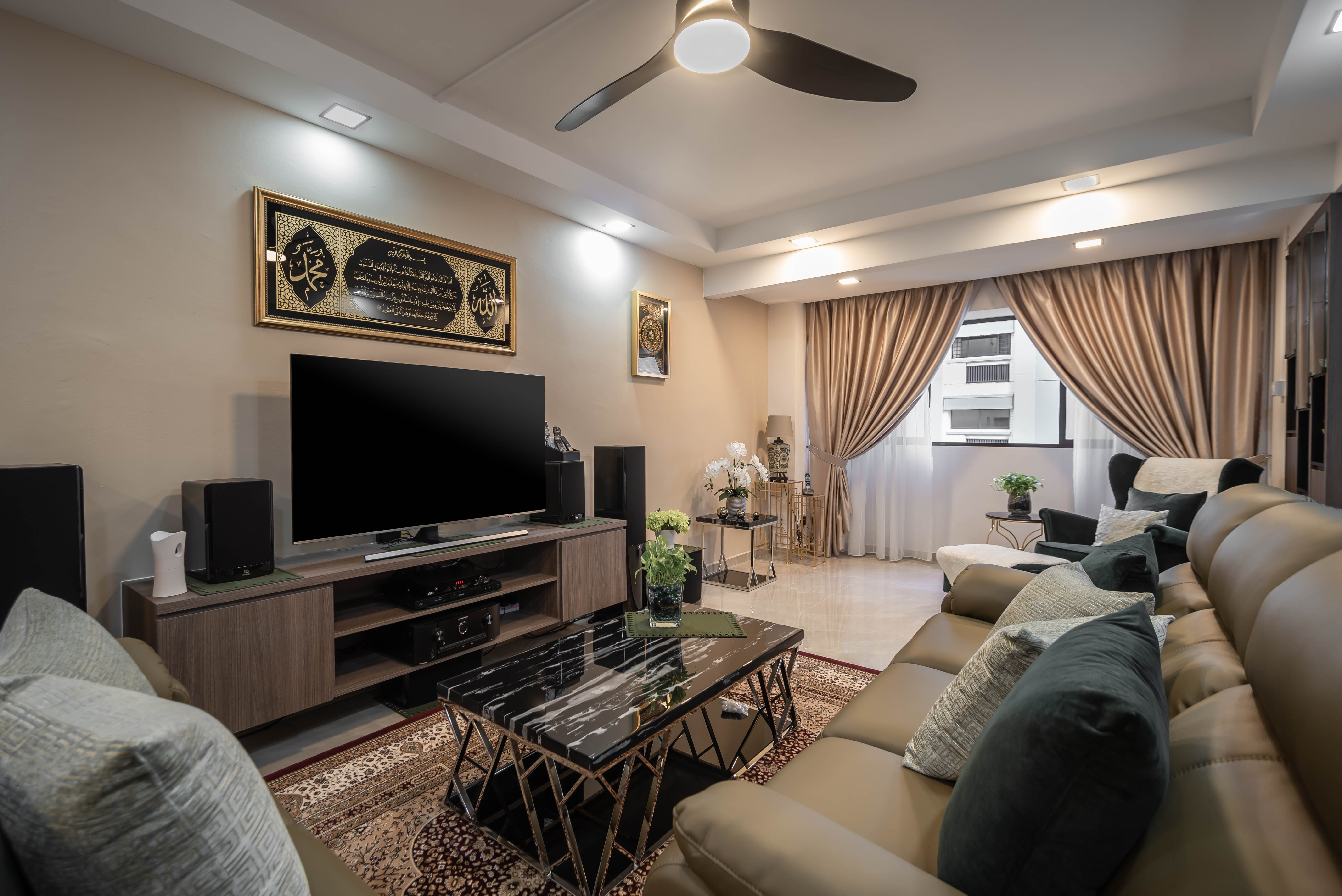 Modern Design - Living Room - HDB 5 Room - Design by TBG Interior Design