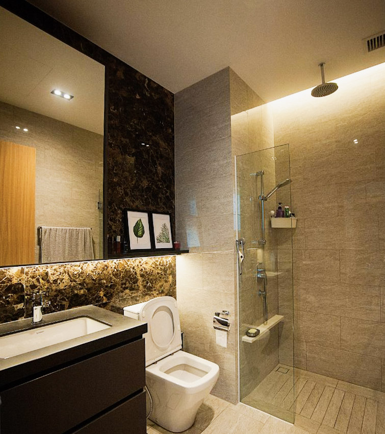 Contemporary, Modern Design - Bathroom - Condominium - Design by TBG Interior Design