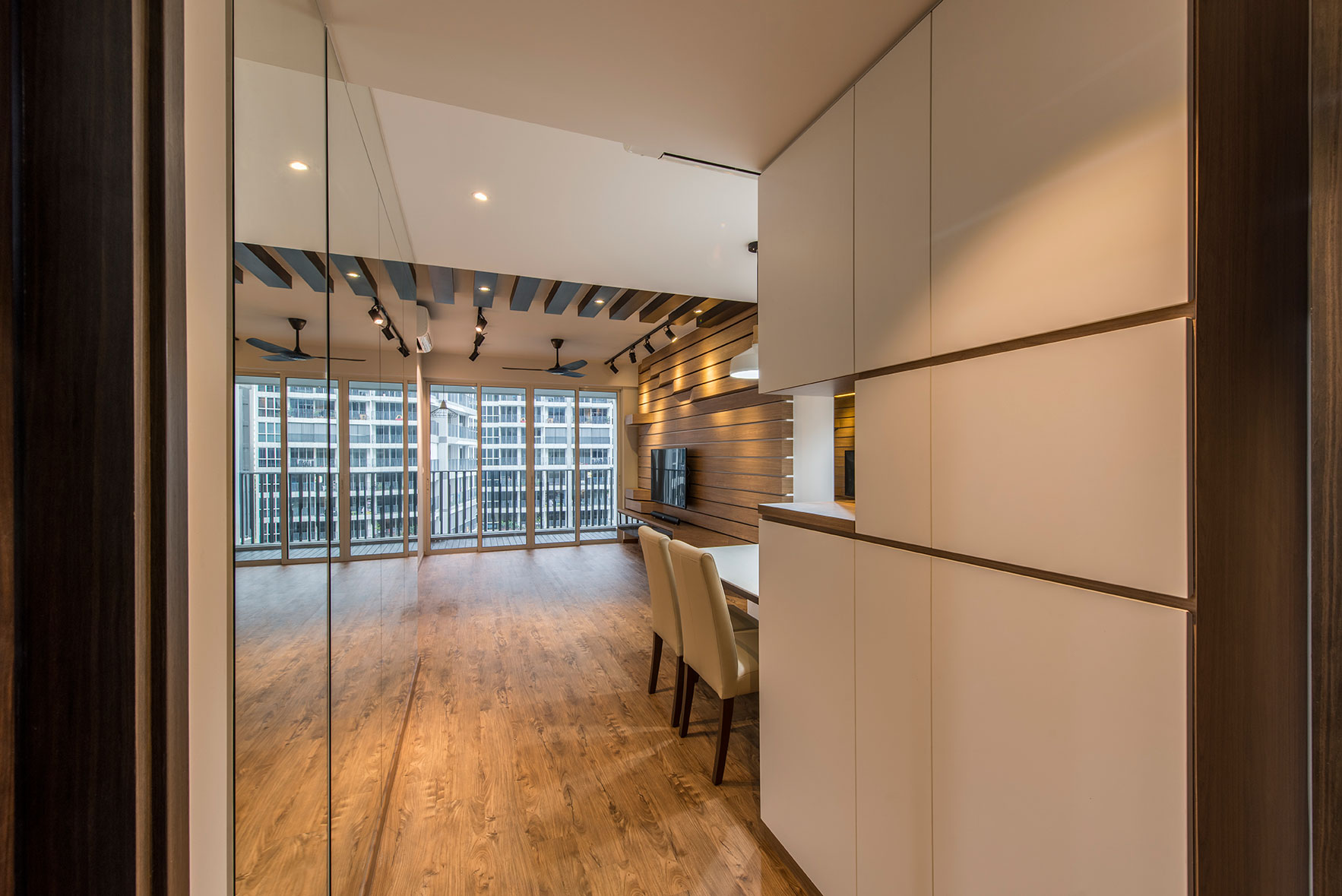 Scandinavian Design - Living Room - Condominium - Design by TBG Interior Design
