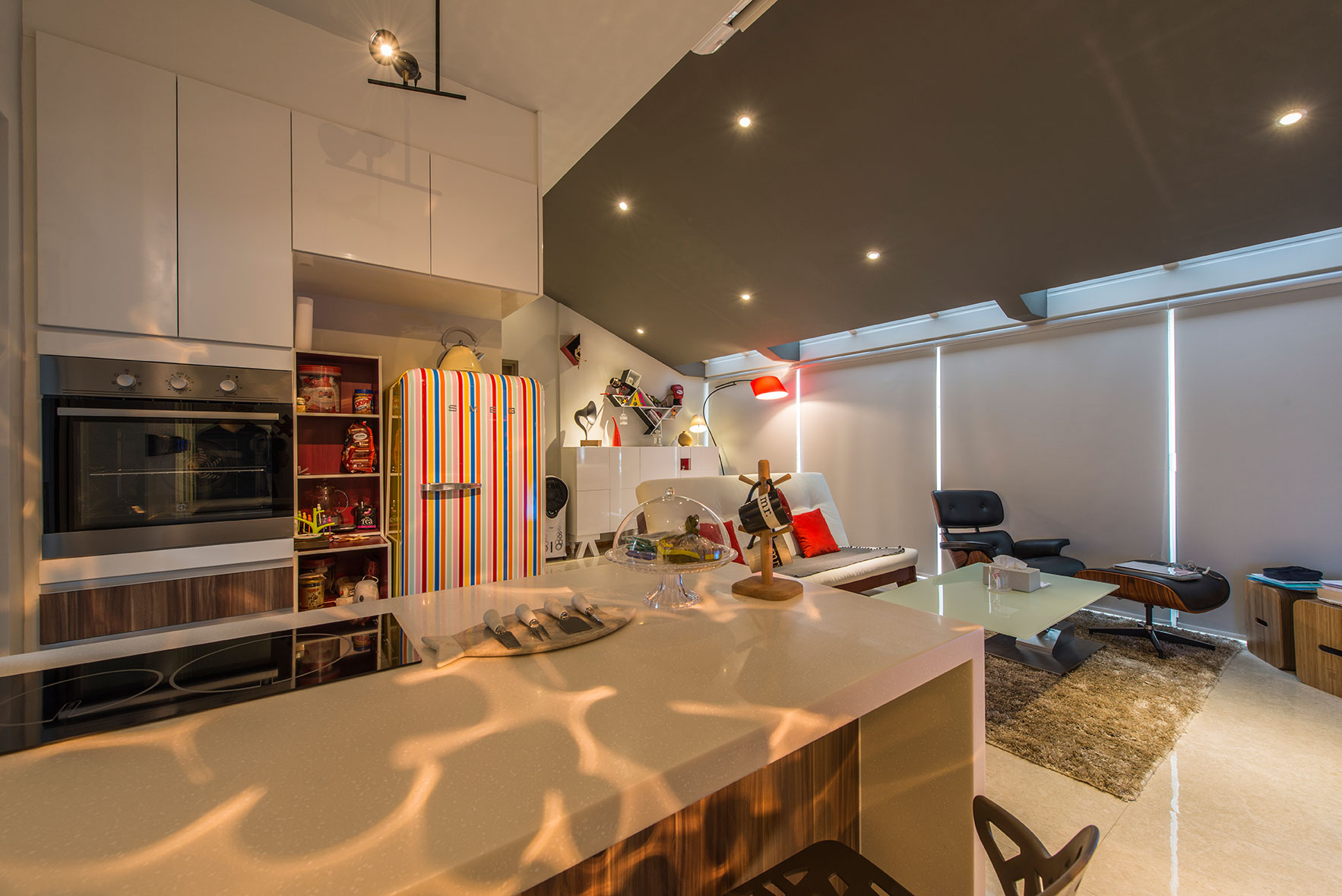 Contemporary, Eclectic Design - Dining Room - Condominium - Design by TBG Interior Design