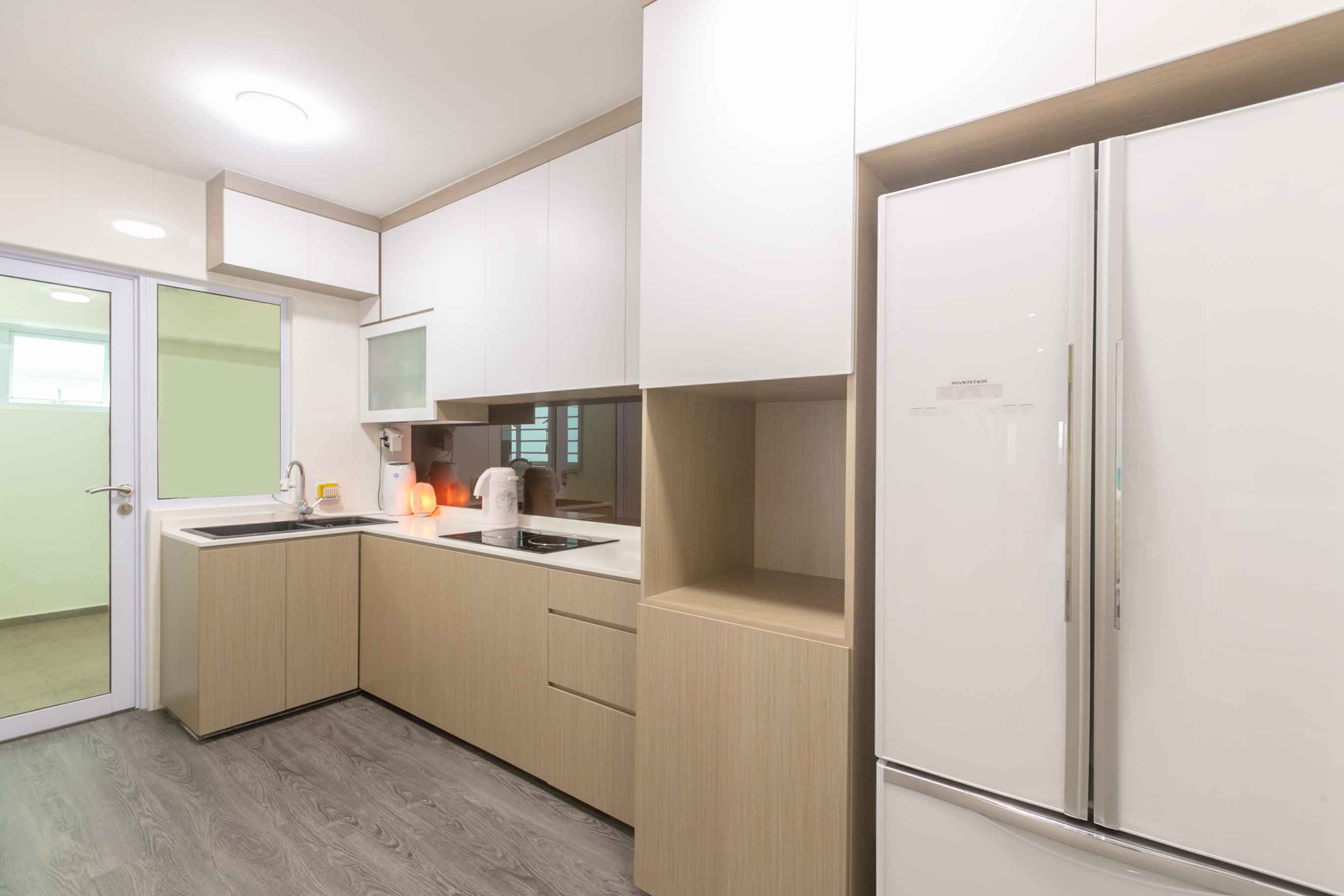 Oriental Design - Kitchen - HDB 5 Room - Design by TBG Interior Design