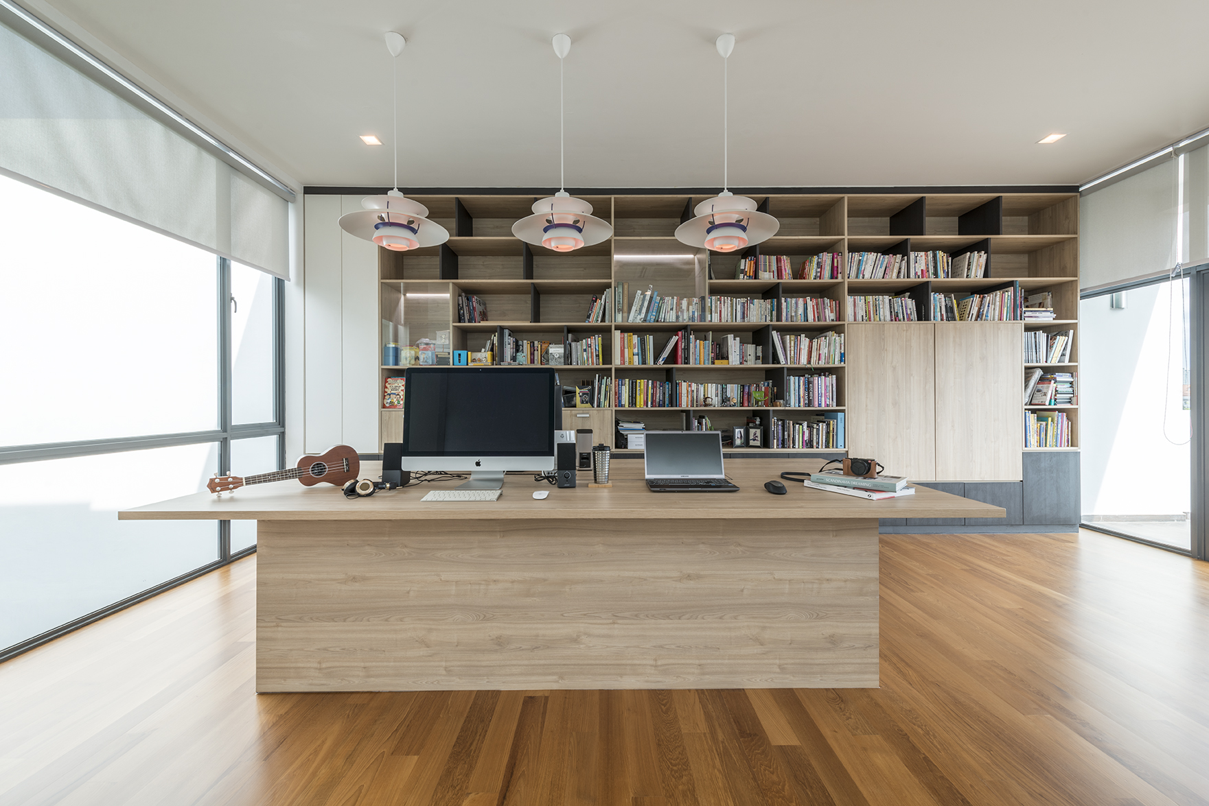 Contemporary Design - Study Room - Landed House - Design by TBG Interior Design