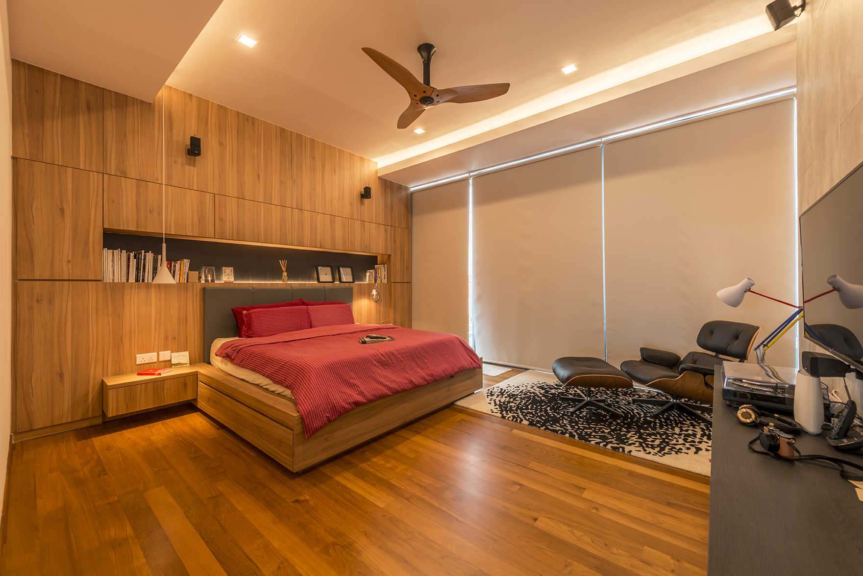 Contemporary Design - Bedroom - Landed House - Design by TBG Interior Design