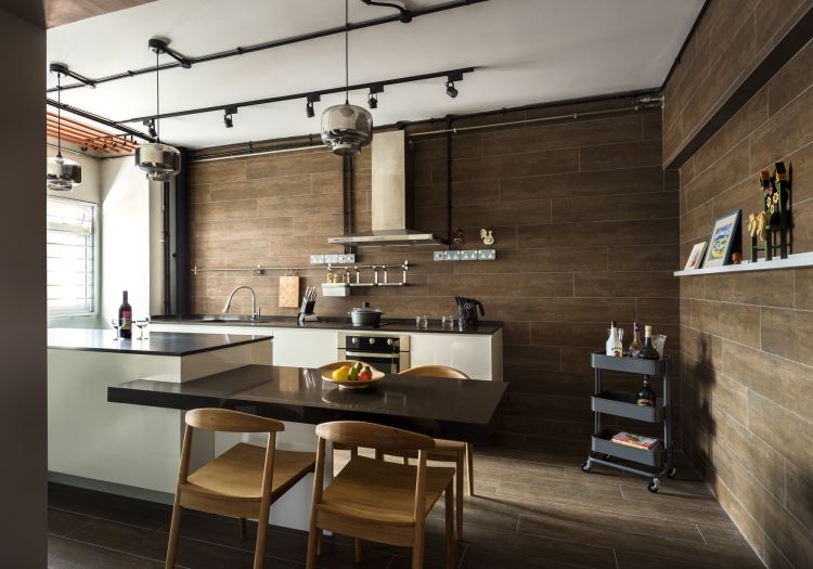 Minimalist, Scandinavian Design - Kitchen - HDB 5 Room - Design by Third Avenue Studio