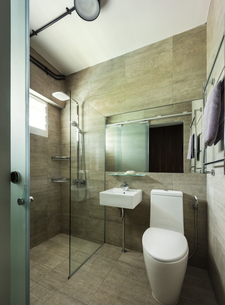 Minimalist, Scandinavian Design - Bathroom - HDB 5 Room - Design by Third Avenue Studio