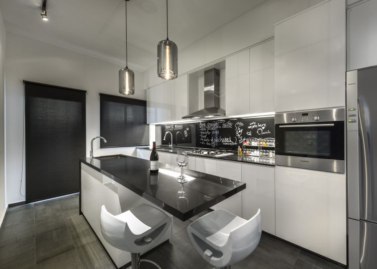 Contemporary, Industrial, Minimalist Design - Kitchen - Landed House - Design by Third Avenue Studio