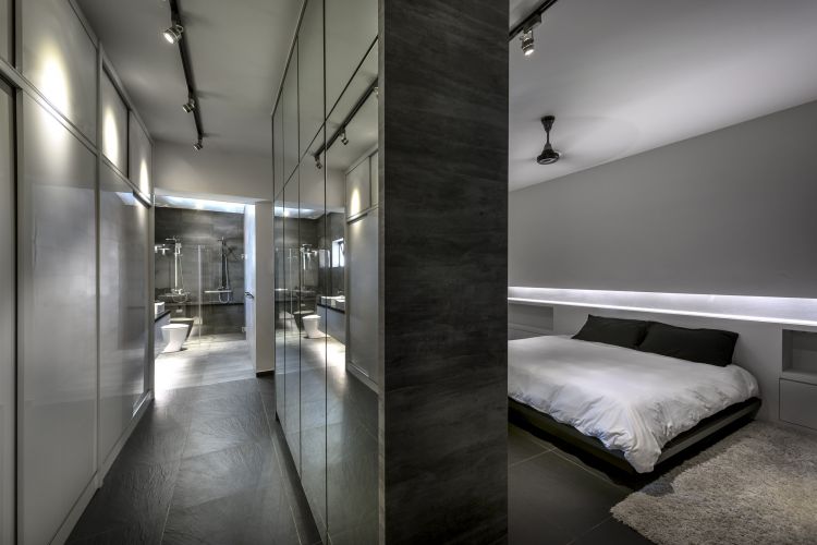 Contemporary, Industrial, Minimalist Design - Bedroom - Landed House - Design by Third Avenue Studio