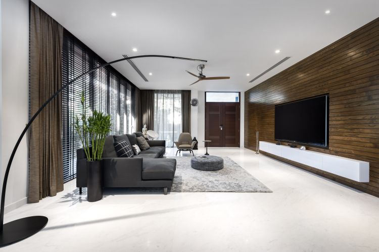 Contemporary, Modern Design - Living Room - Landed House - Design by Third Avenue Studio