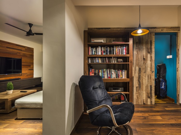 Modern, Resort, Tropical Design - Study Room - HDB 5 Room - Design by Third Avenue Studio