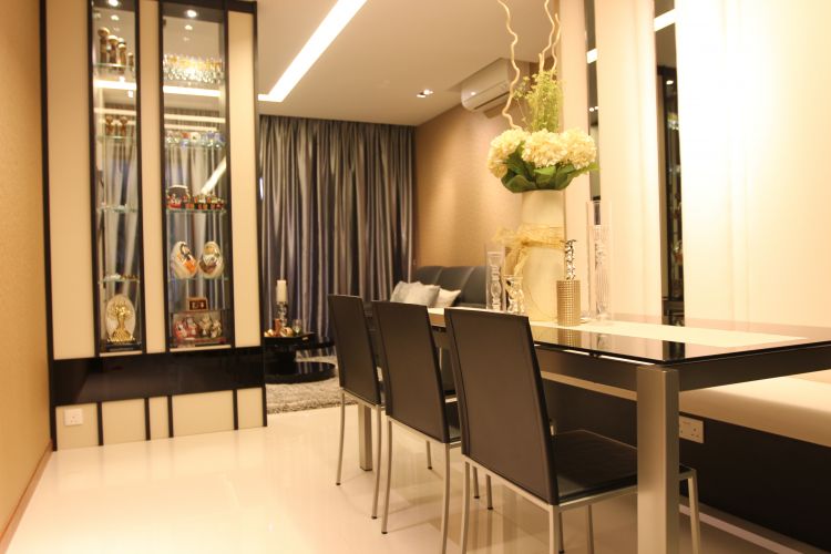 Contemporary, Modern Design - Dining Room - Condominium - Design by Thom Signature Pte Ltd