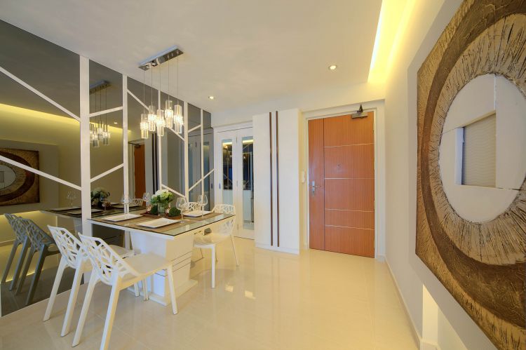 Contemporary, Modern Design - Dining Room - HDB 4 Room - Design by Thom Signature Pte Ltd