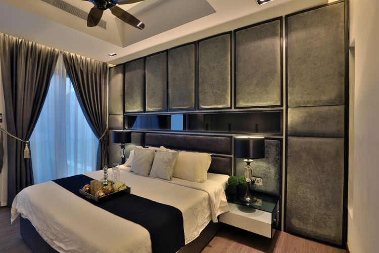Classical, Contemporary Design - Bedroom - Landed House - Design by Thom Signature Pte Ltd