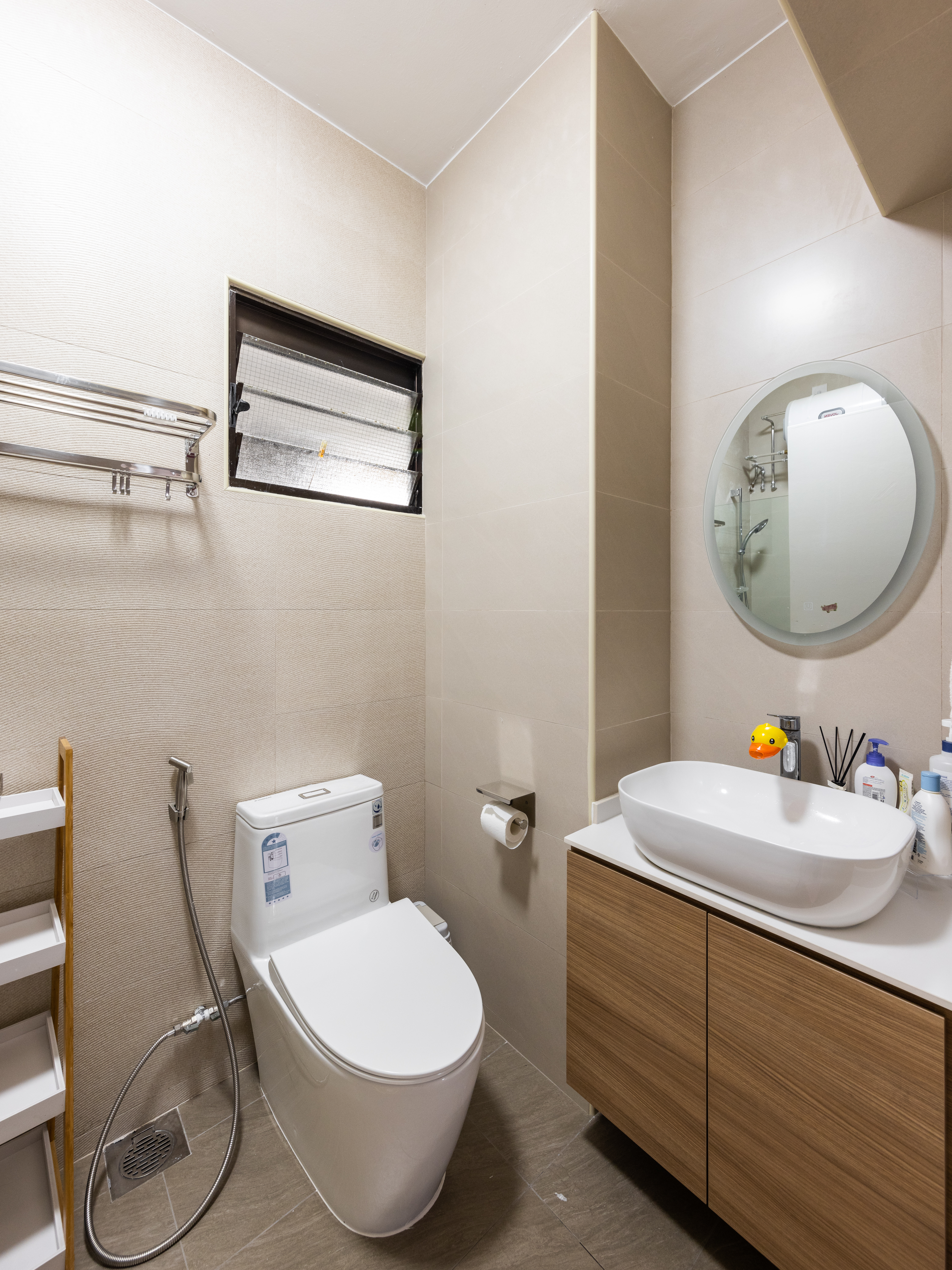 Minimalist, Scandinavian Design - Bathroom - HDB 5 Room - Design by U-Home Interior Design Pte Ltd