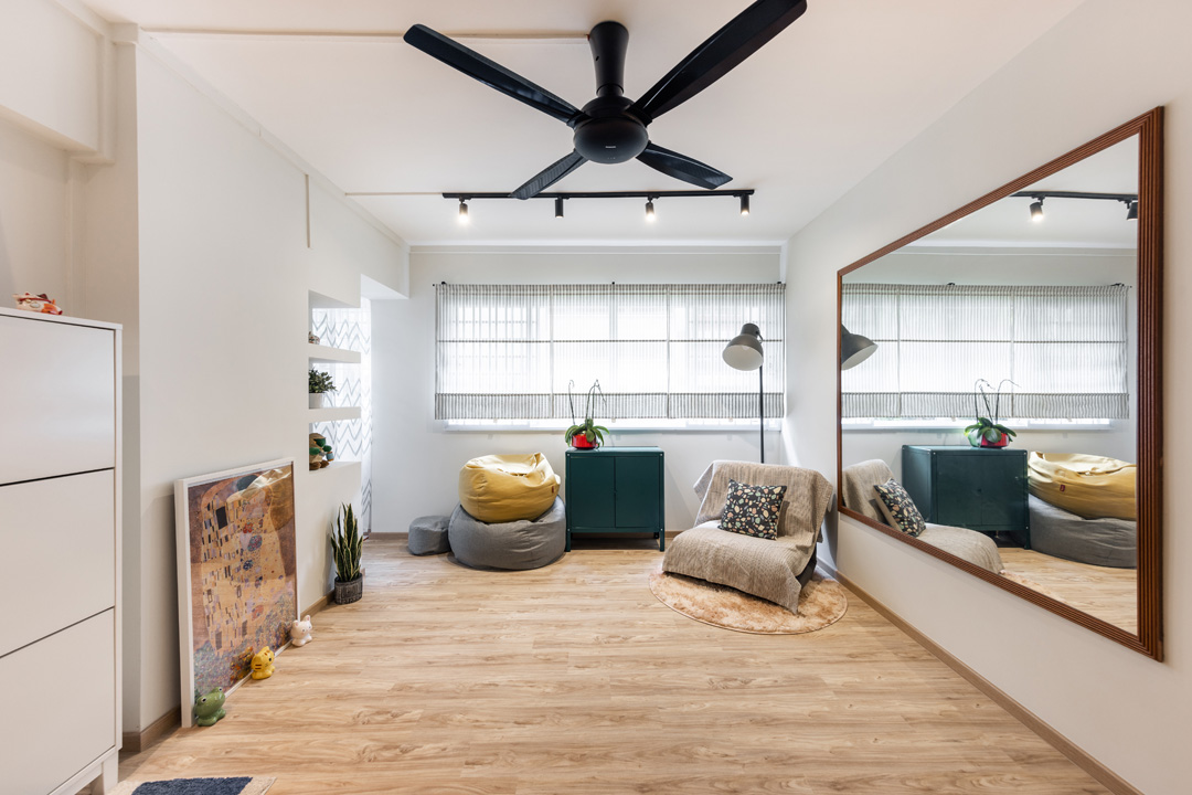 Scandinavian Design - Living Room - HDB 5 Room - Design by U-Home Interior Design Pte Ltd