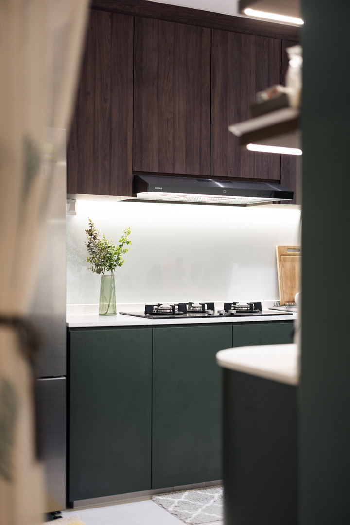 Scandinavian Design - Kitchen - HDB 5 Room - Design by U-Home Interior Design Pte Ltd