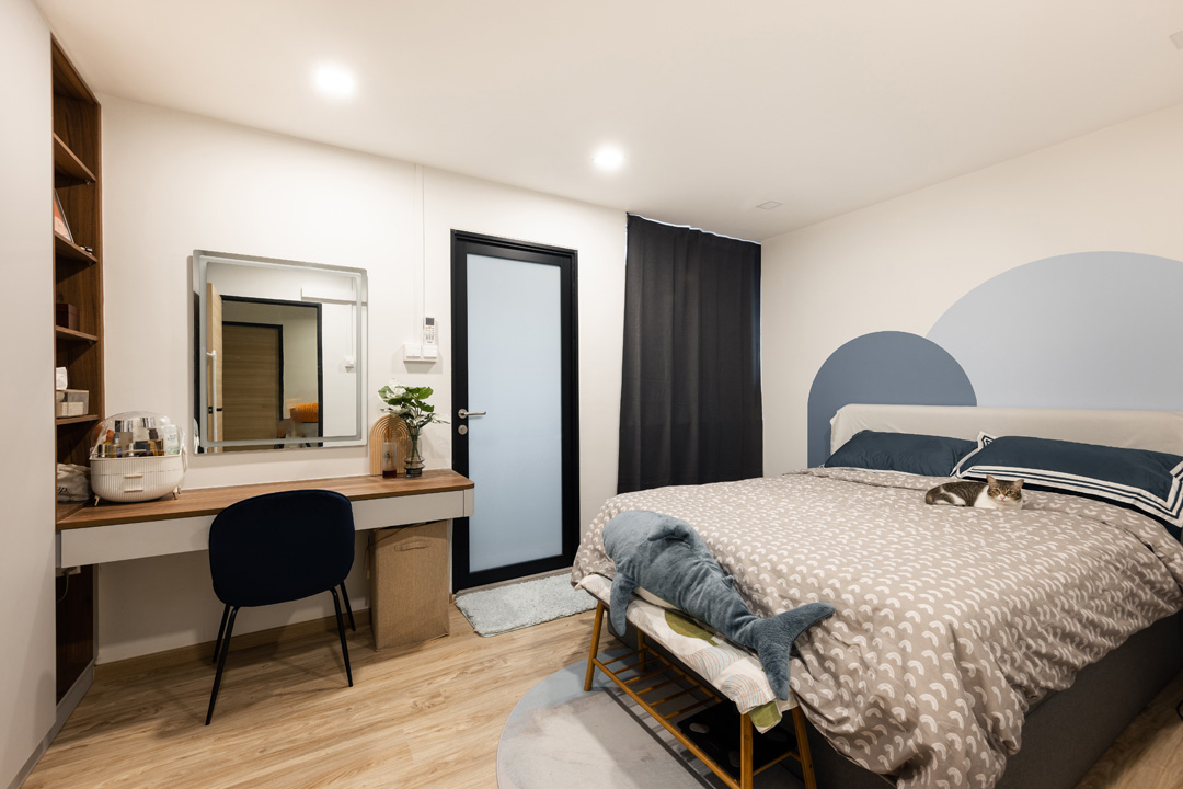 Scandinavian Design - Bedroom - HDB 5 Room - Design by U-Home Interior Design Pte Ltd