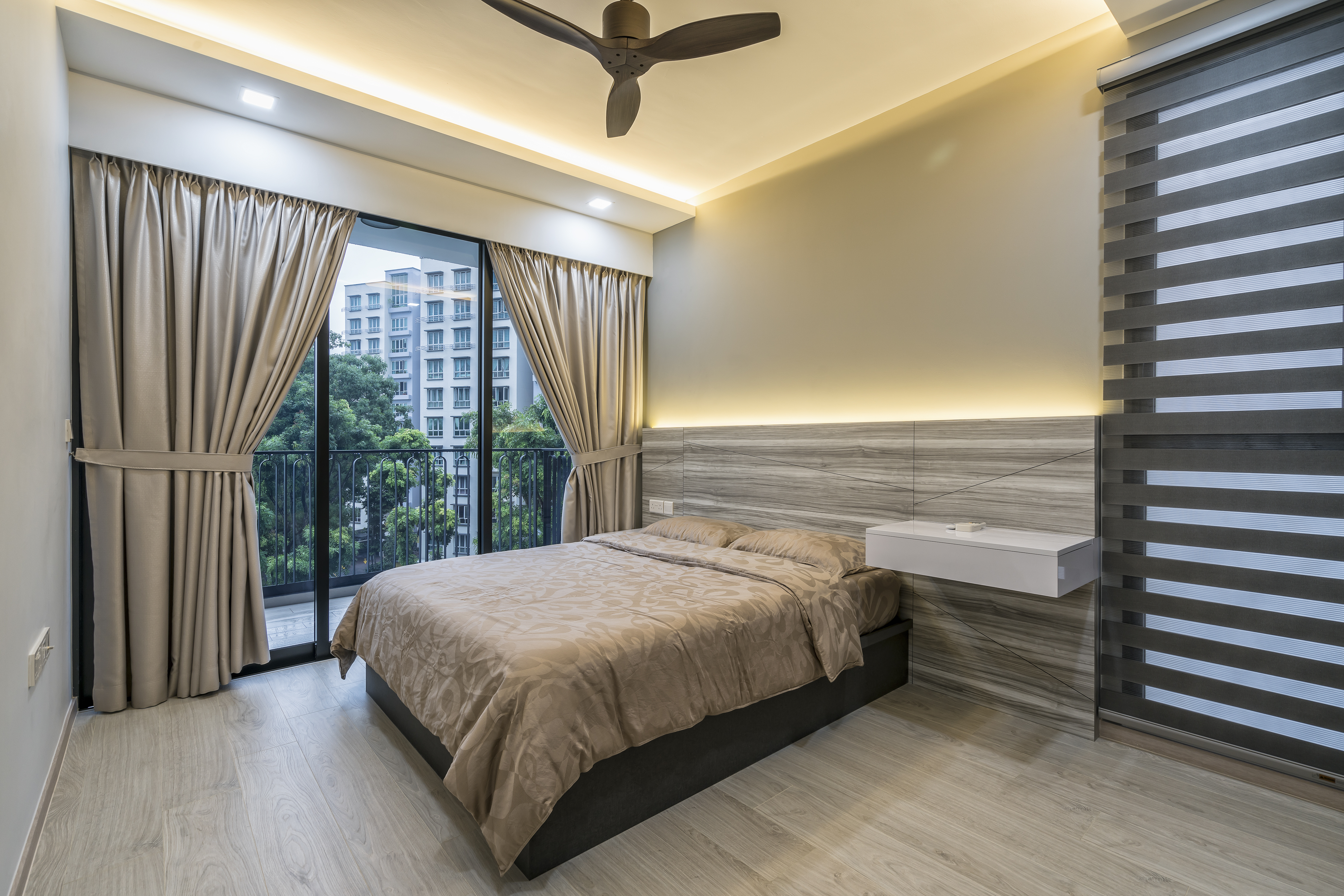 Contemporary Design - Bedroom - Condominium - Design by U-Home Interior Design Pte Ltd