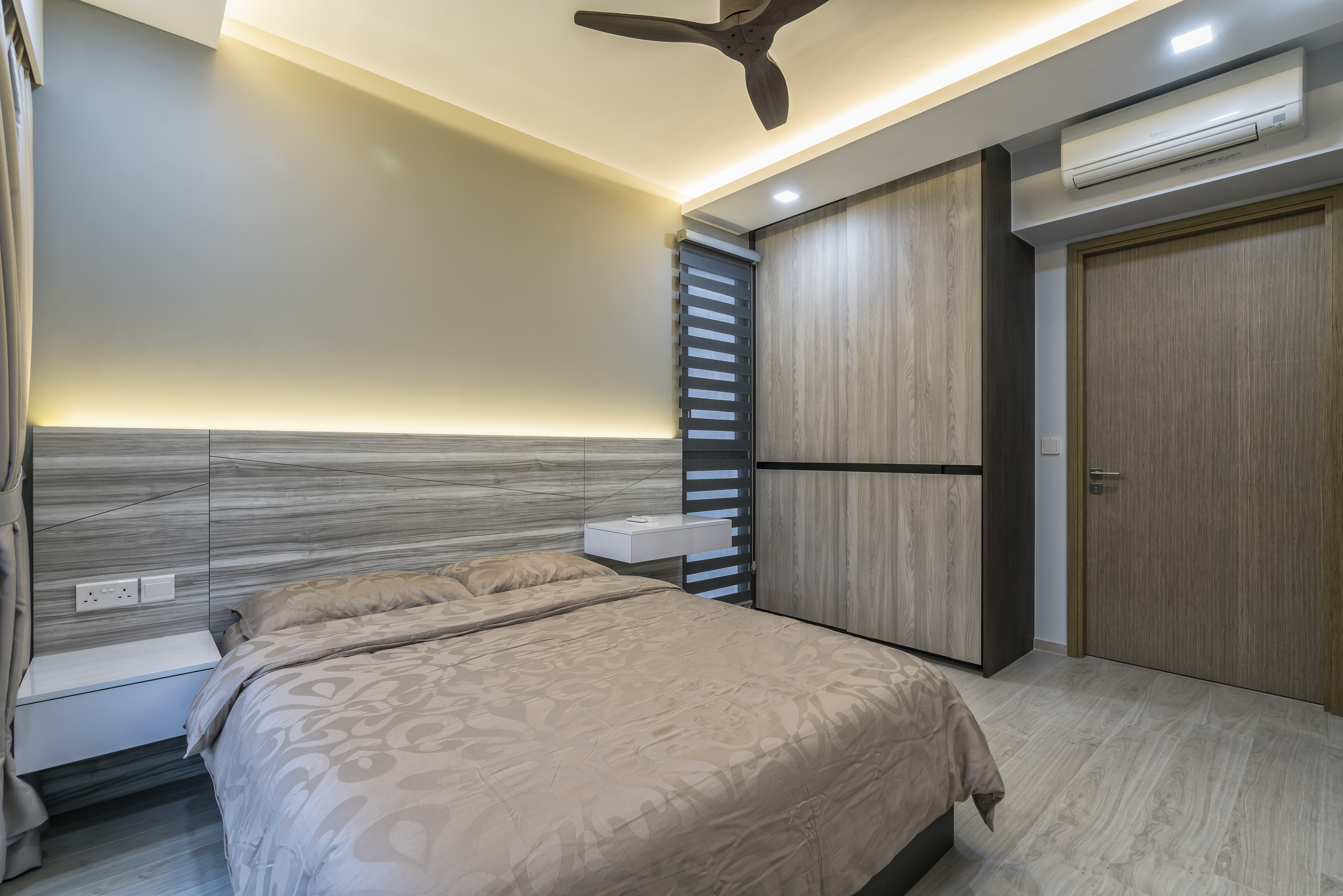 Contemporary Design - Bedroom - Condominium - Design by U-Home Interior Design Pte Ltd