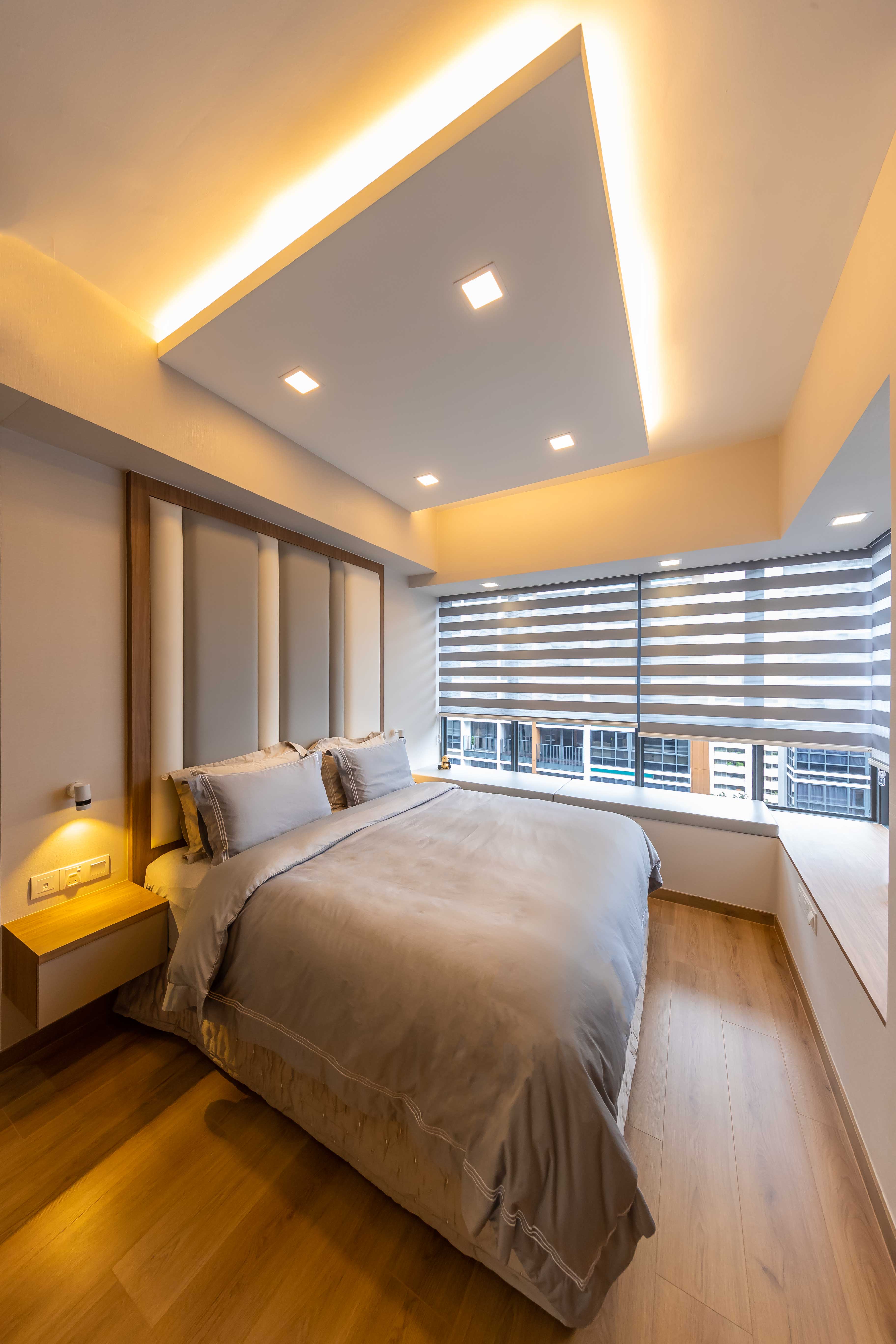 Modern Design - Bedroom - Condominium - Design by U-Home Interior Design Pte Ltd