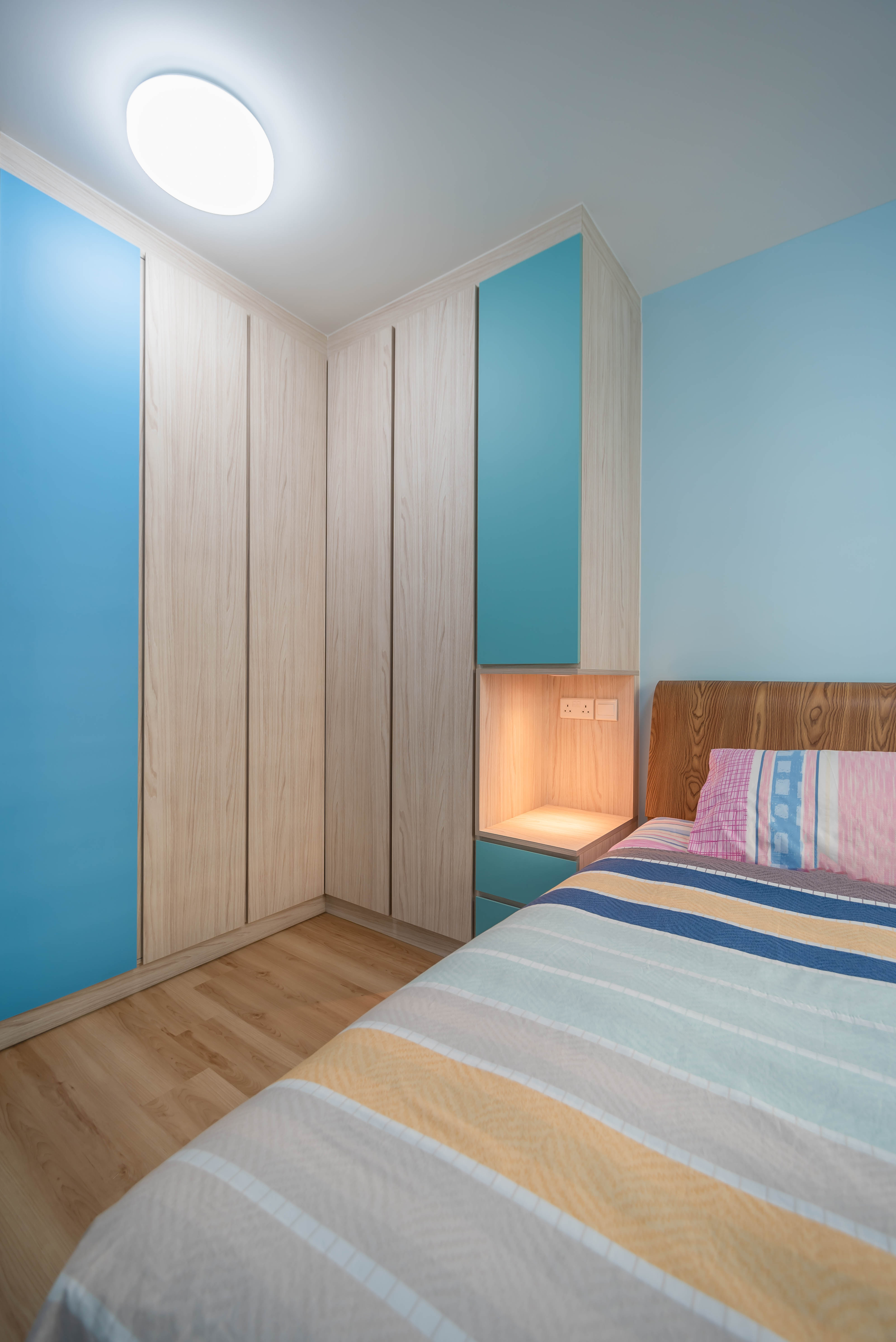  Design - Bedroom - HDB 4 Room - Design by U-Home Interior Design Pte Ltd
