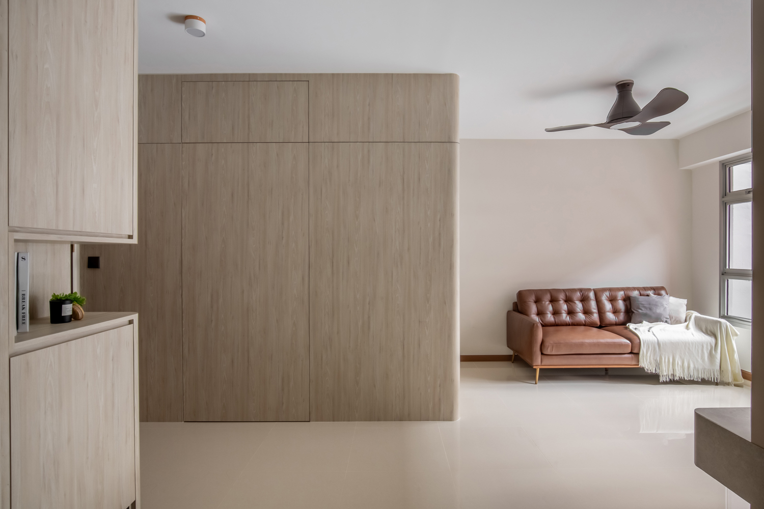 Modern Design - Living Room - HDB 4 Room - Design by U-Home Interior Design Pte Ltd