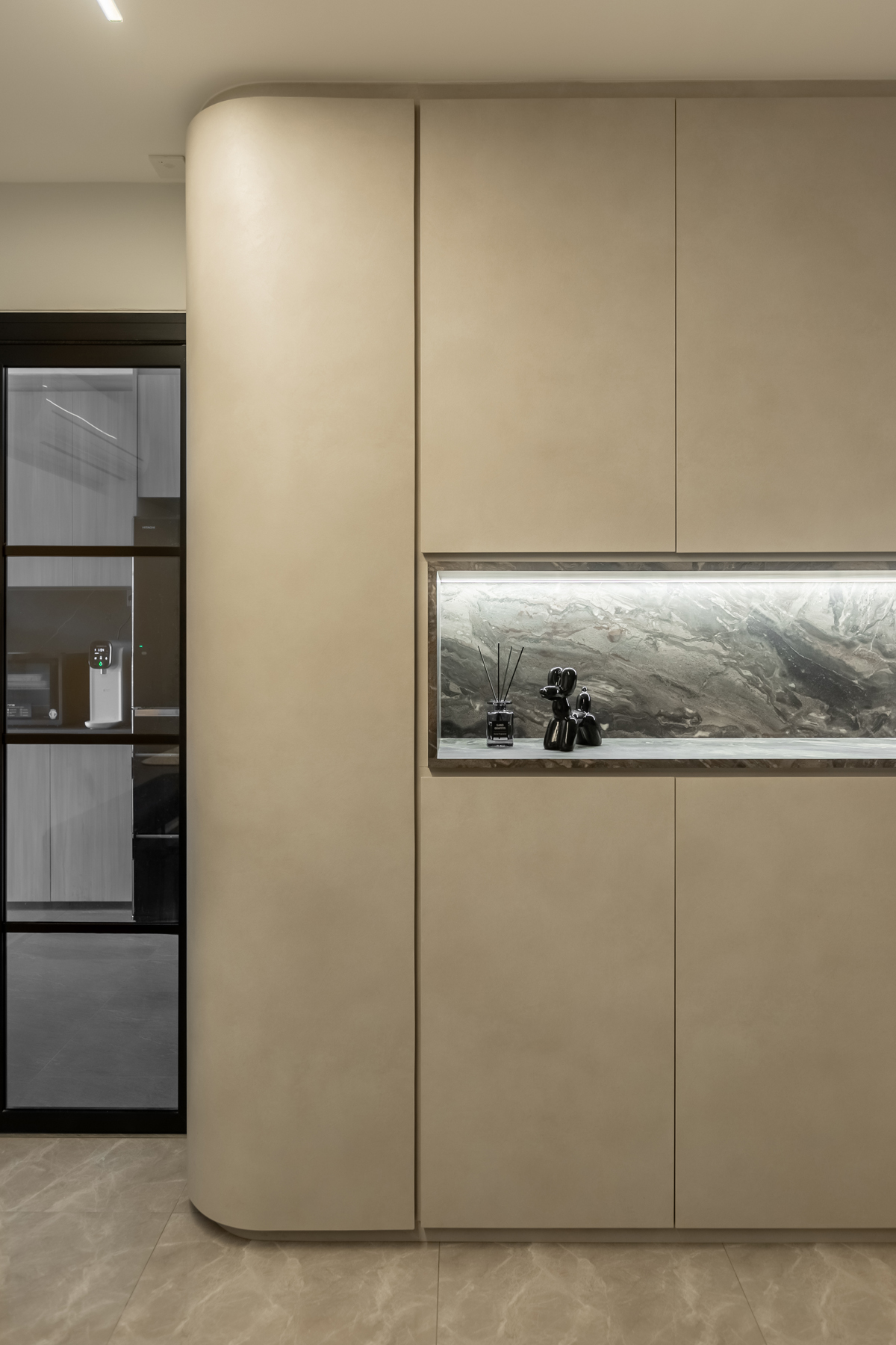 Minimalist, Modern Design - Living Room - HDB 5 Room - Design by U-Home Interior Design Pte Ltd