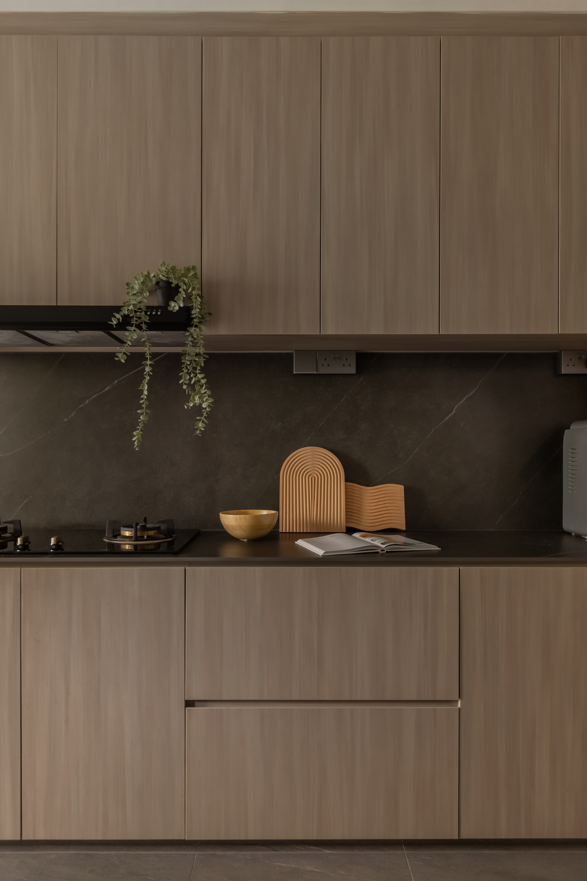 Minimalist, Modern Design - Kitchen - HDB 5 Room - Design by U-Home Interior Design Pte Ltd
