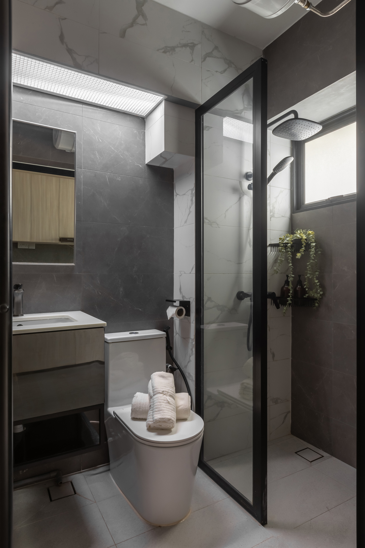 Minimalist, Modern Design - Bathroom - HDB 5 Room - Design by U-Home Interior Design Pte Ltd