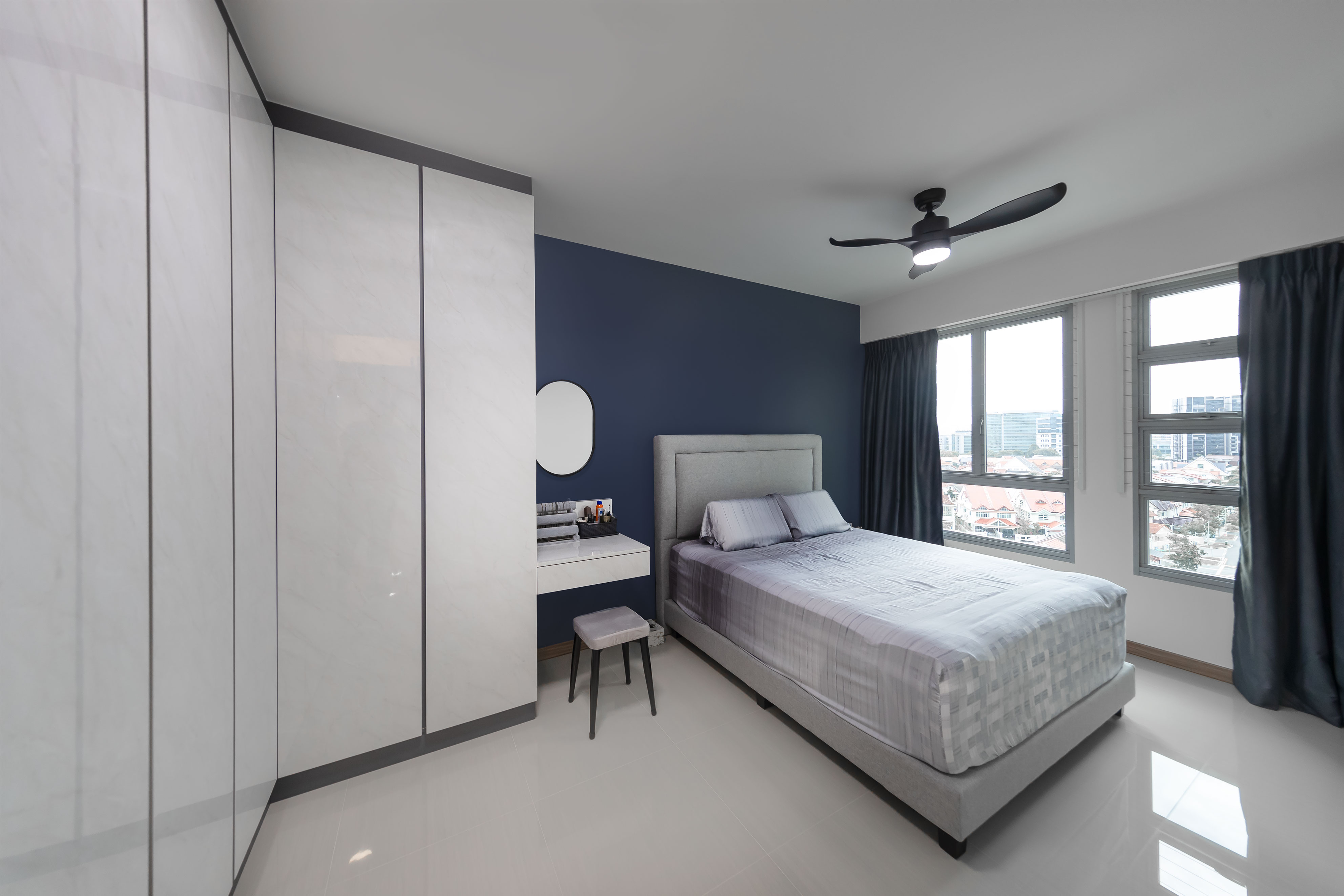 Modern Design - Bedroom - HDB 5 Room - Design by U-Home Interior Design Pte Ltd
