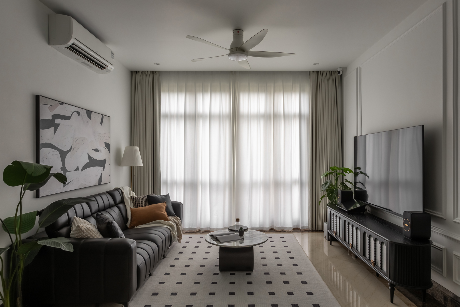 Country, Victorian, Vintage Design - Living Room - Condominium - Design by U-Home Interior Design Pte Ltd