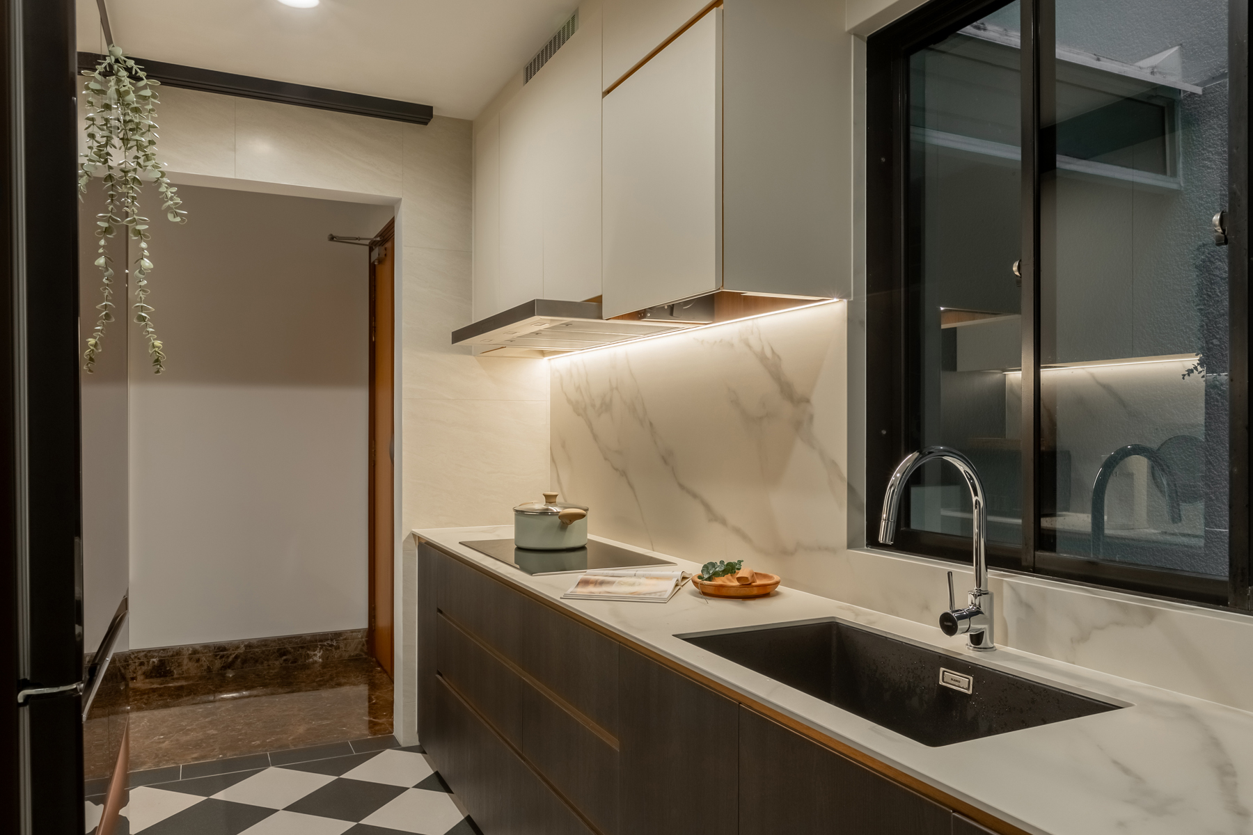 Country, Victorian, Vintage Design - Kitchen - Condominium - Design by U-Home Interior Design Pte Ltd