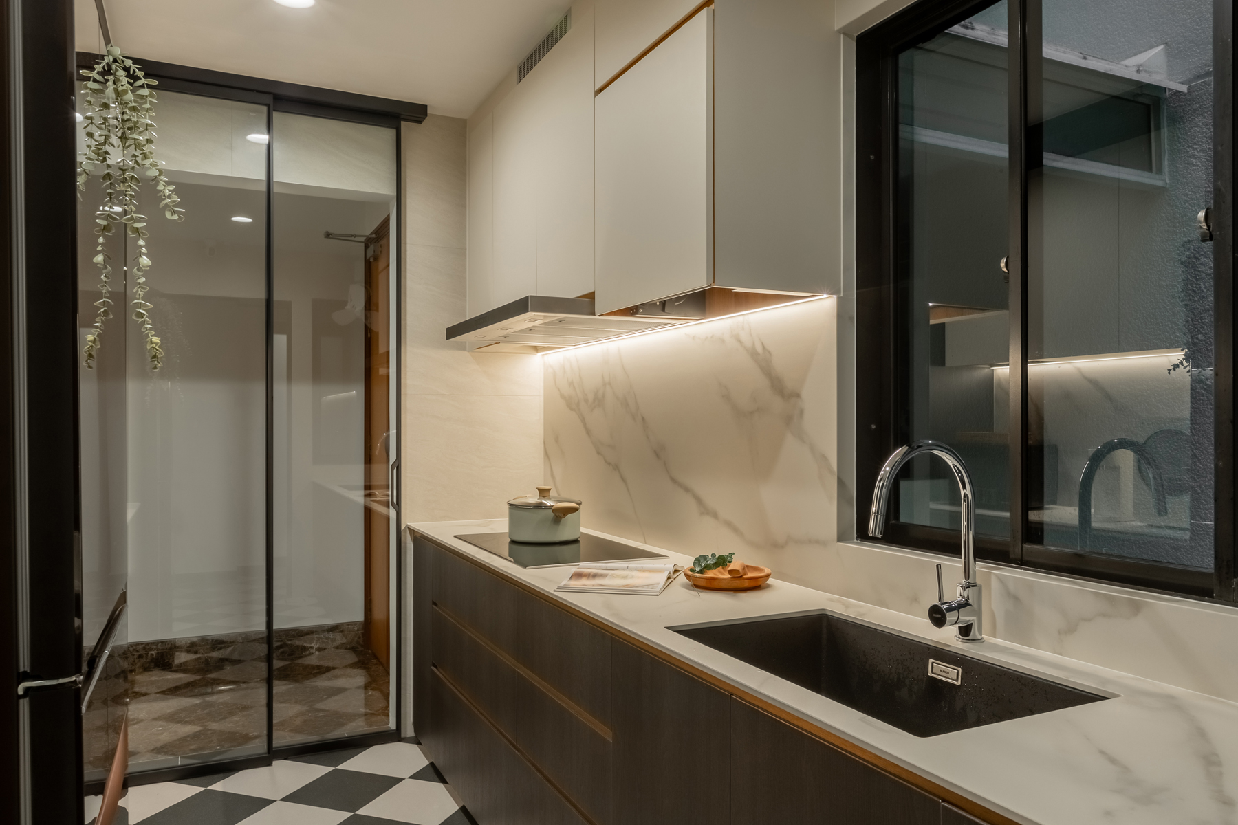 Country, Victorian, Vintage Design - Kitchen - Condominium - Design by U-Home Interior Design Pte Ltd