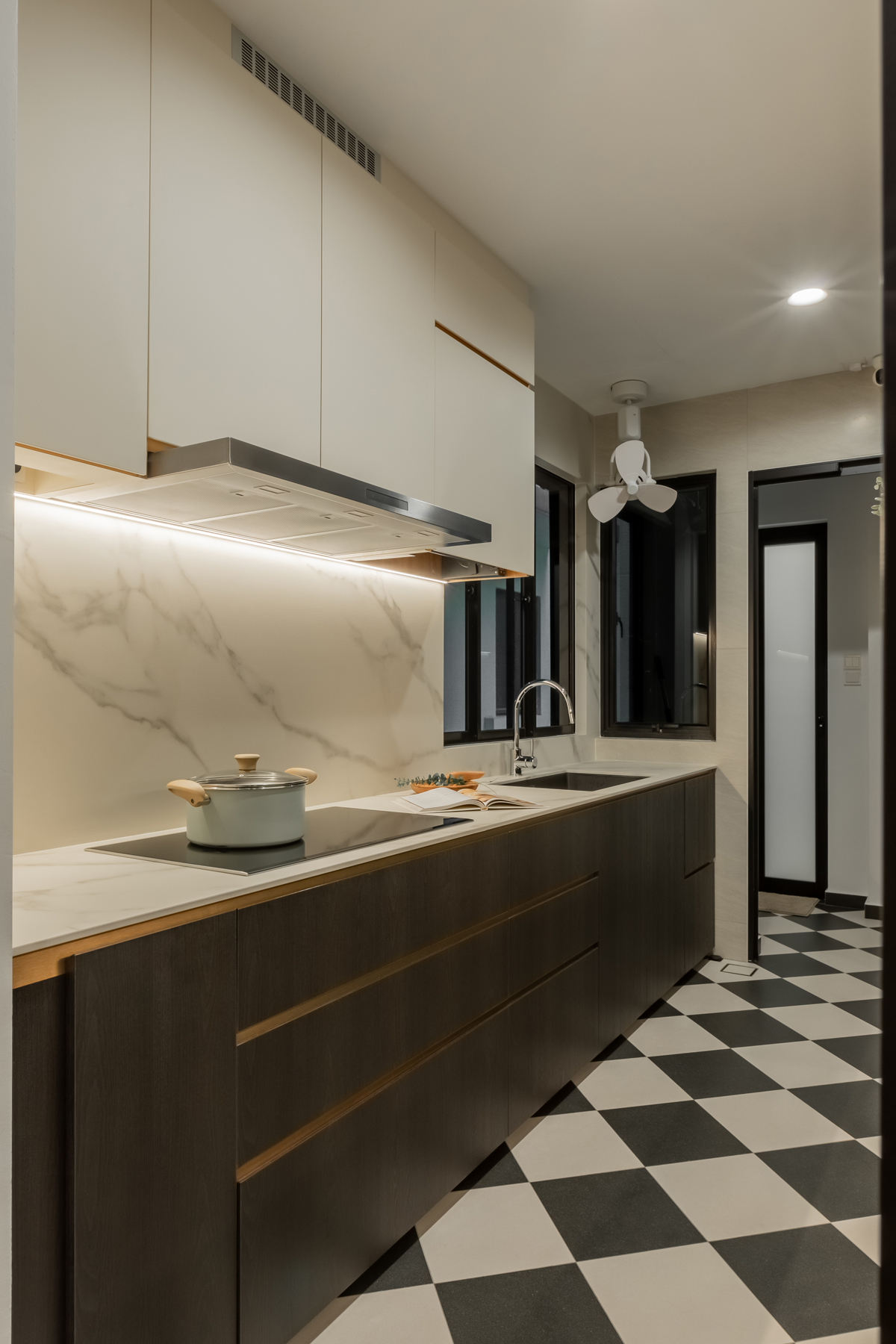 Country, Victorian, Vintage Design - Kitchen - Condominium - Design by U-Home Interior Design Pte Ltd