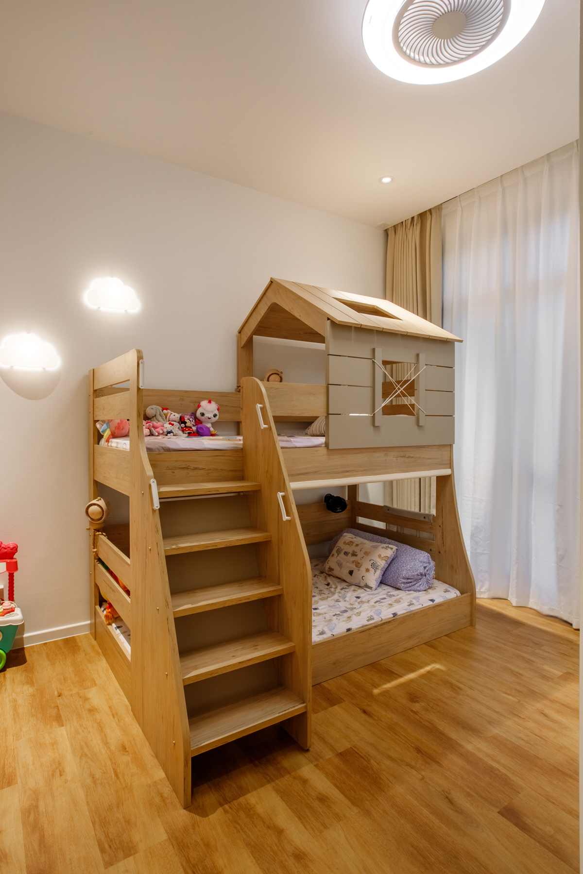 Country, Victorian, Vintage Design - Bedroom - Condominium - Design by U-Home Interior Design Pte Ltd