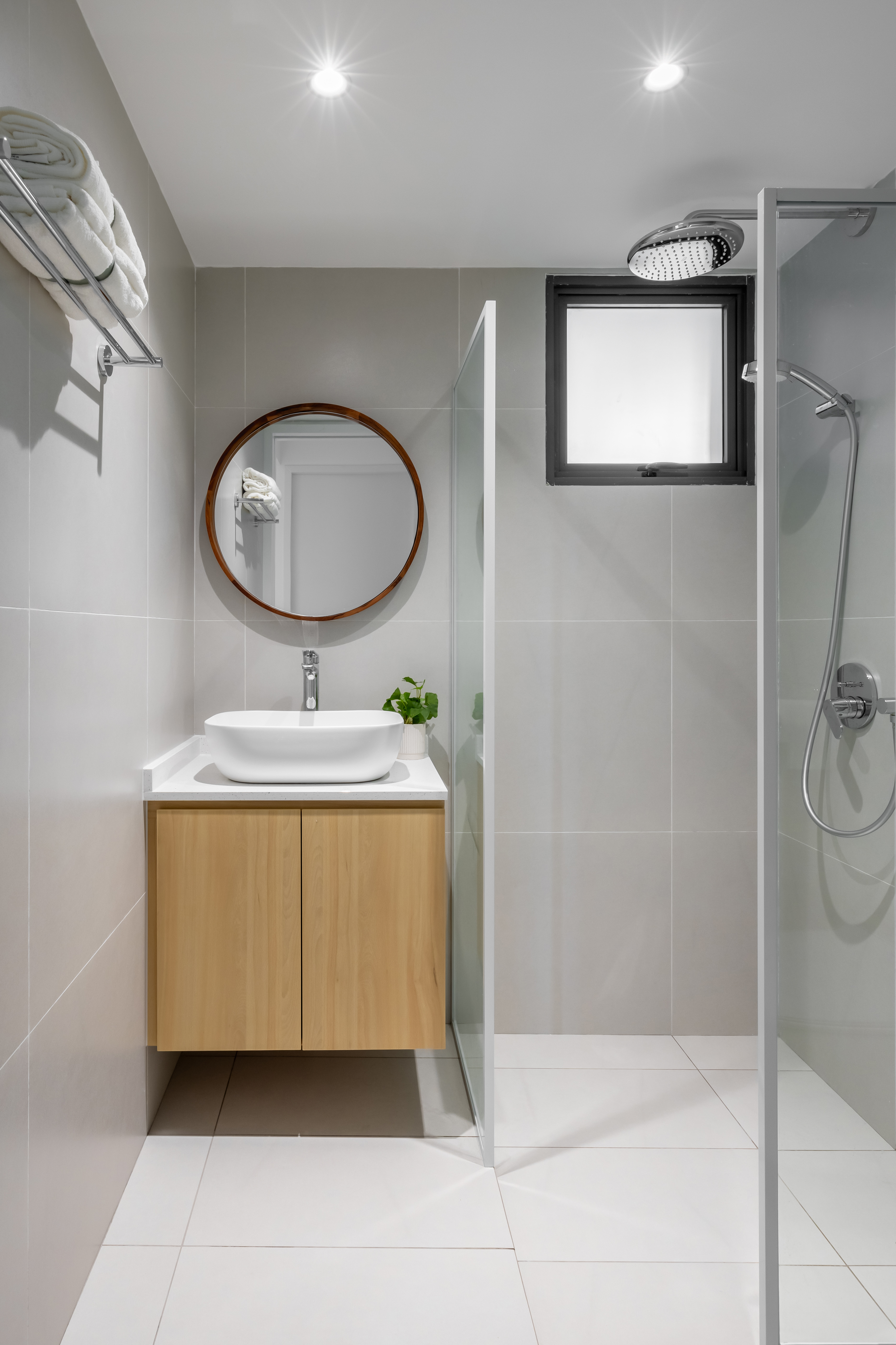 Minimalist, Modern, Scandinavian Design - Bathroom - HDB 4 Room - Design by U-Home Interior Design Pte Ltd