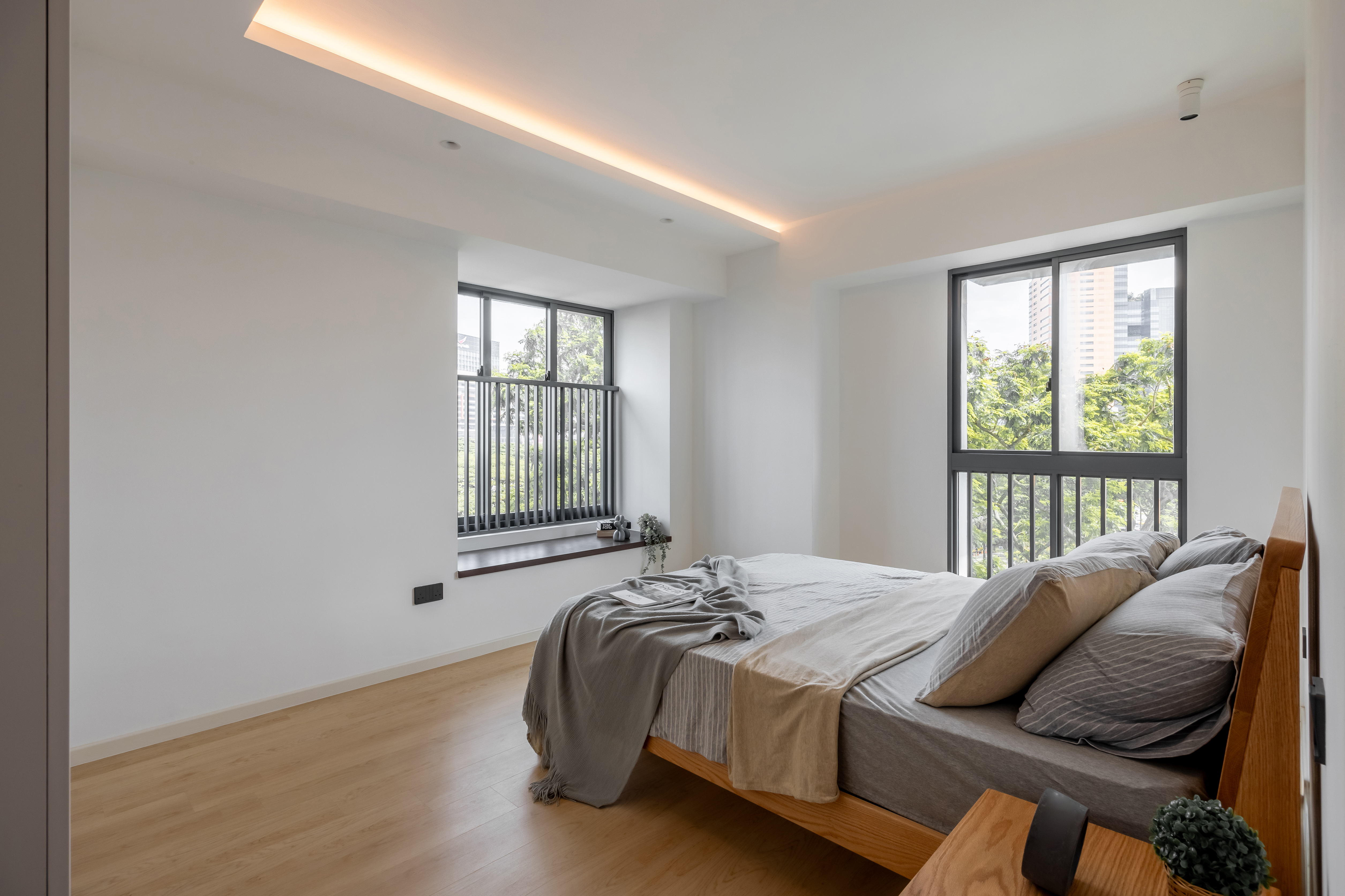 Minimalist, Modern, Scandinavian Design - Bedroom - HDB 4 Room - Design by U-Home Interior Design Pte Ltd