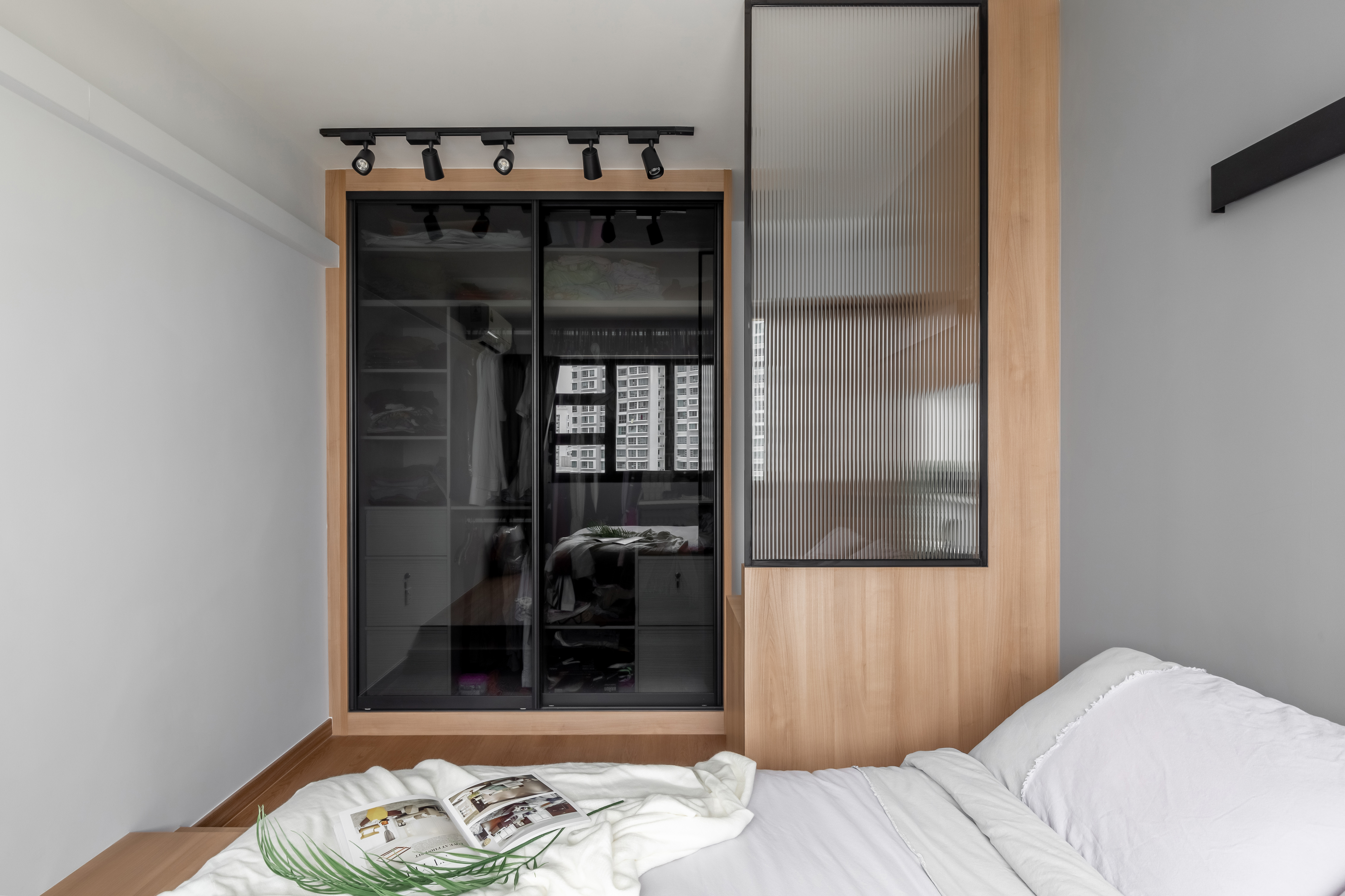 Industrial, Modern, Scandinavian Design - Bedroom - HDB 4 Room - Design by U-Home Interior Design Pte Ltd