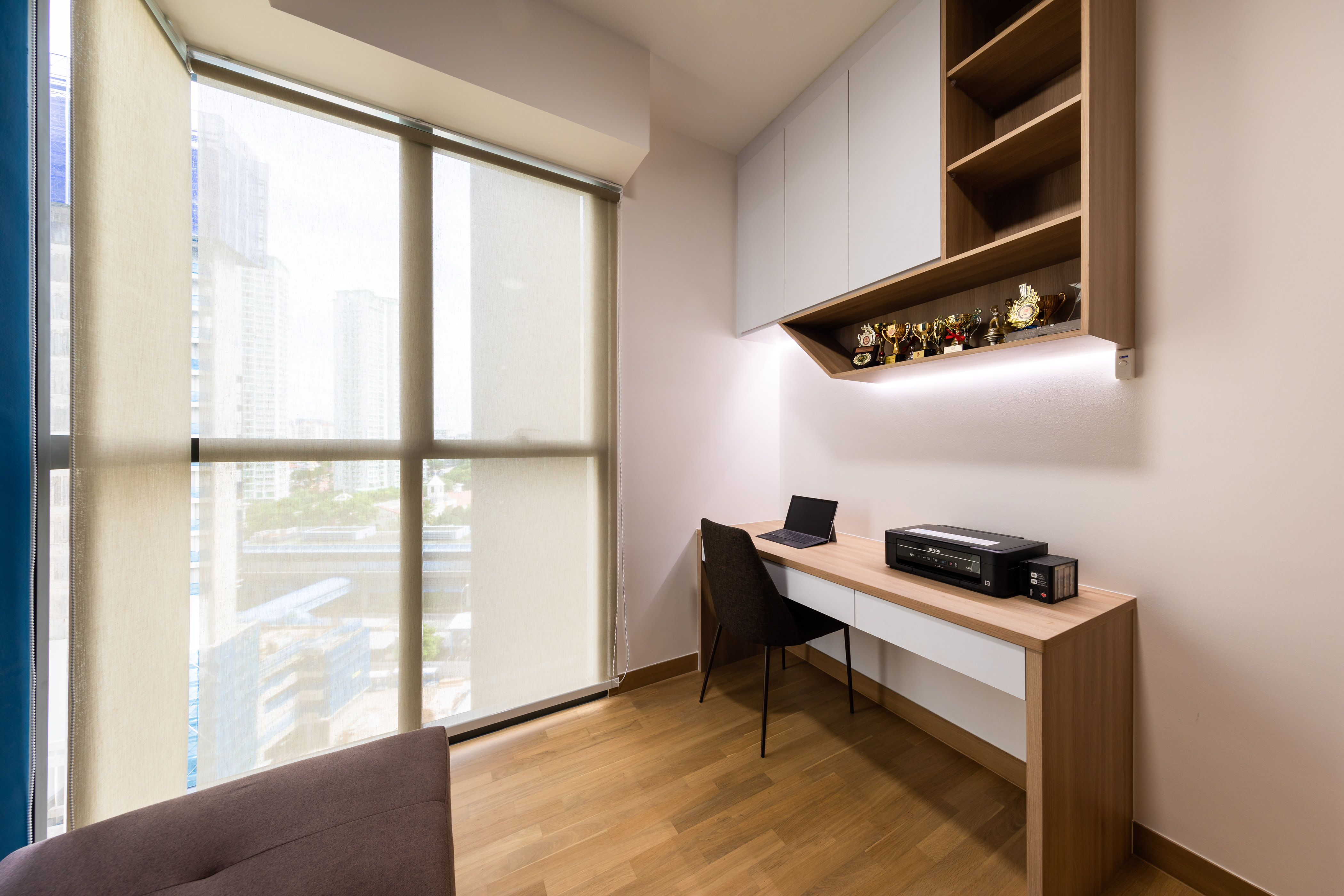 Modern Design - Study Room - Condominium - Design by U-Home Interior Design Pte Ltd