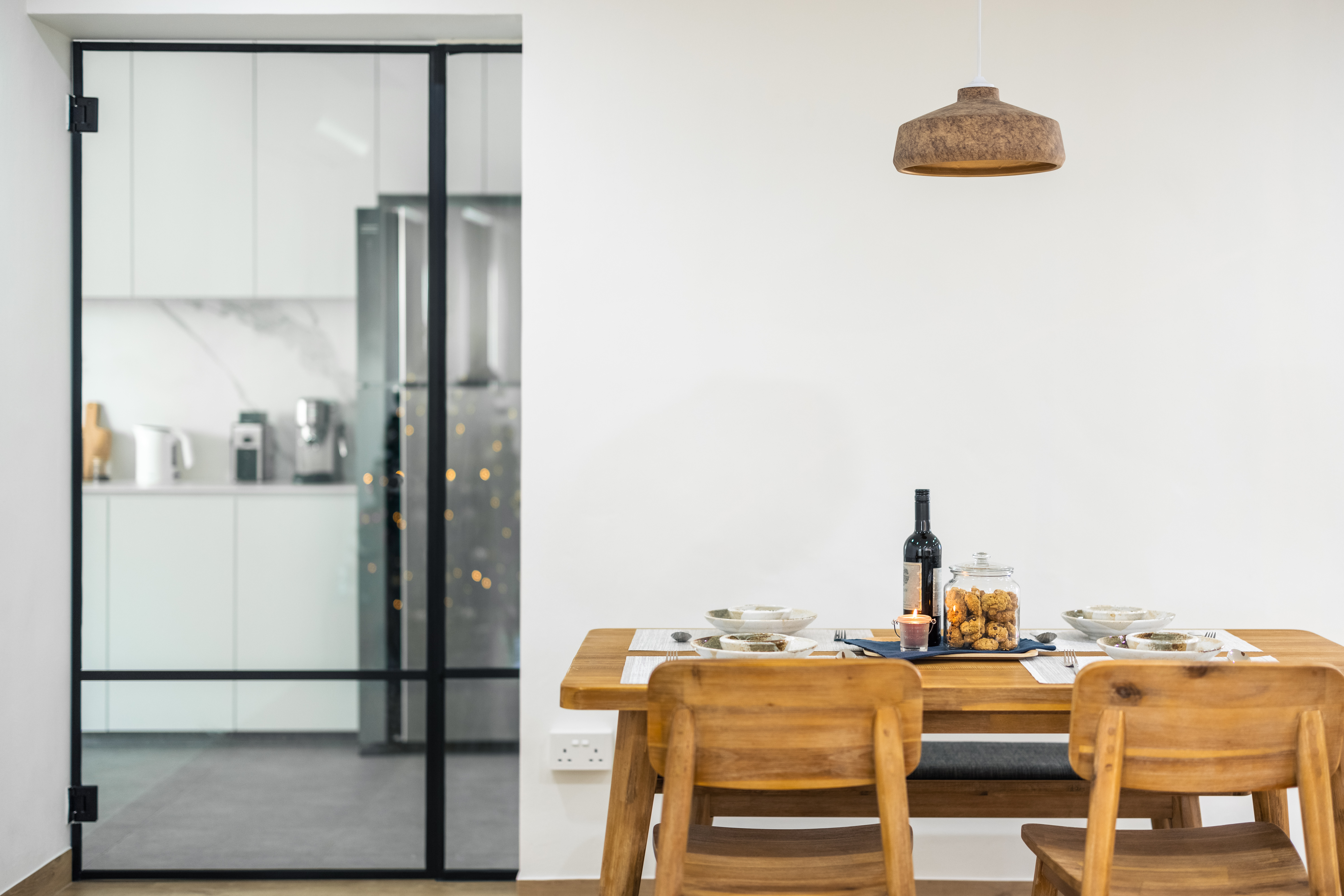 Minimalist Design - Dining Room - HDB 5 Room - Design by U-Home Interior Design Pte Ltd