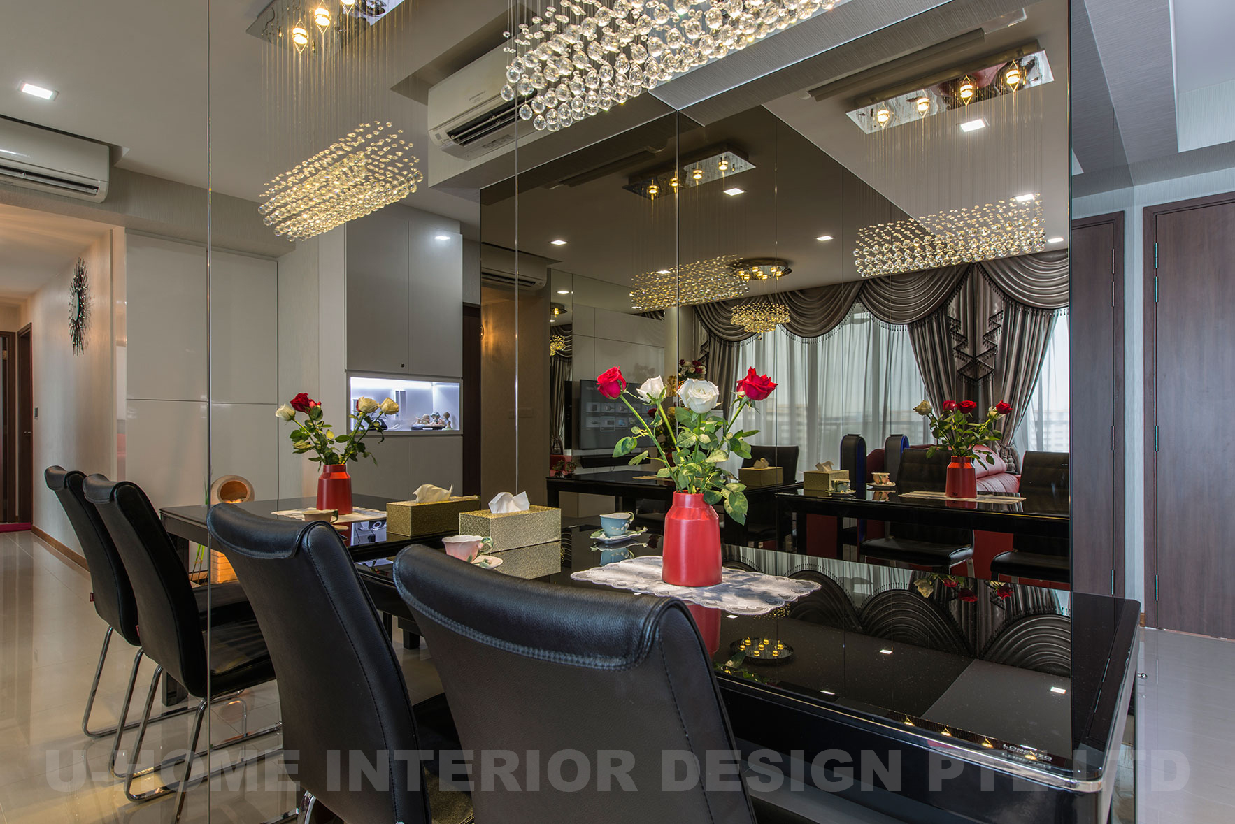 Modern Design - Dining Room - Condominium - Design by U-Home Interior Design Pte Ltd