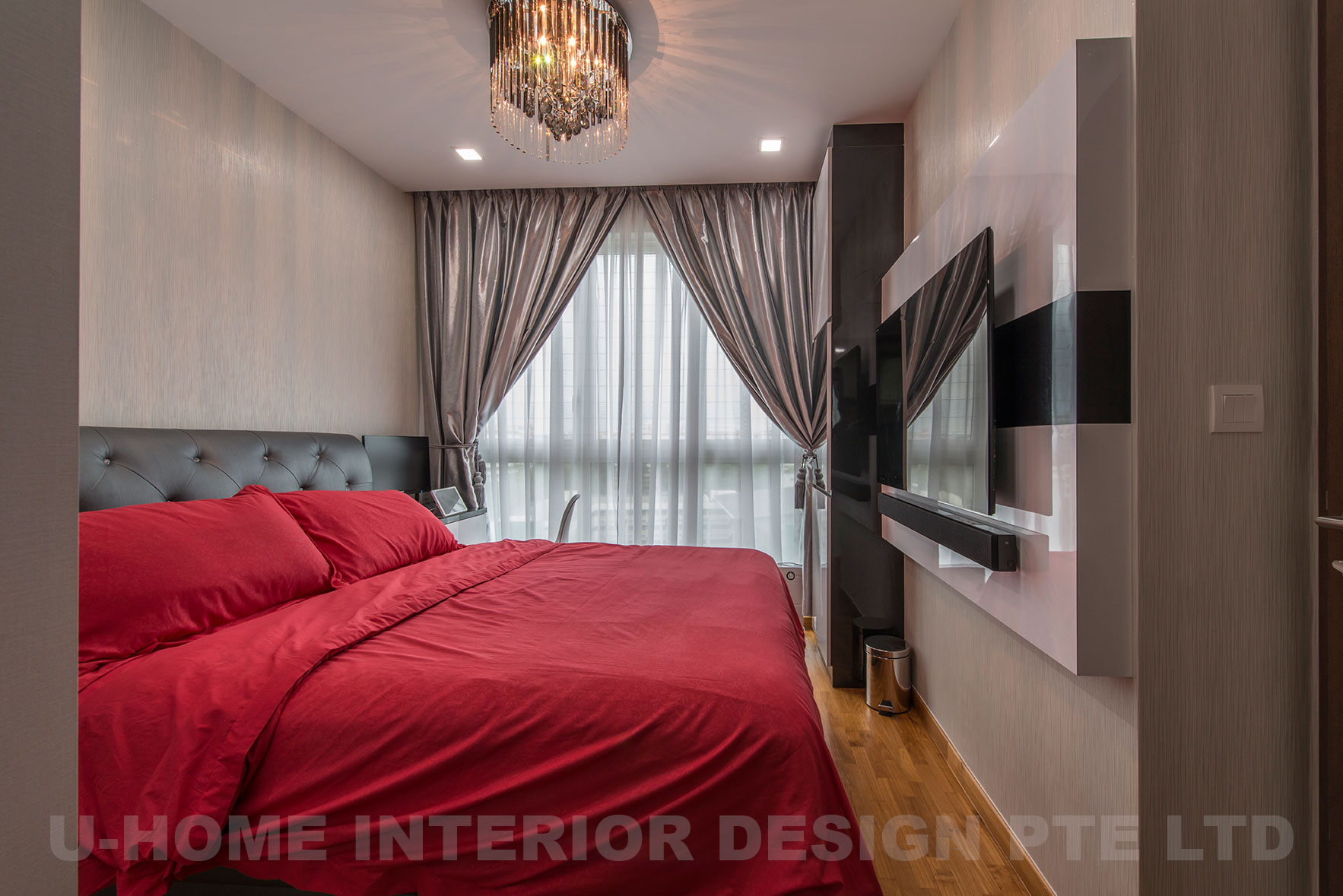 Modern Design - Bedroom - Condominium - Design by U-Home Interior Design Pte Ltd