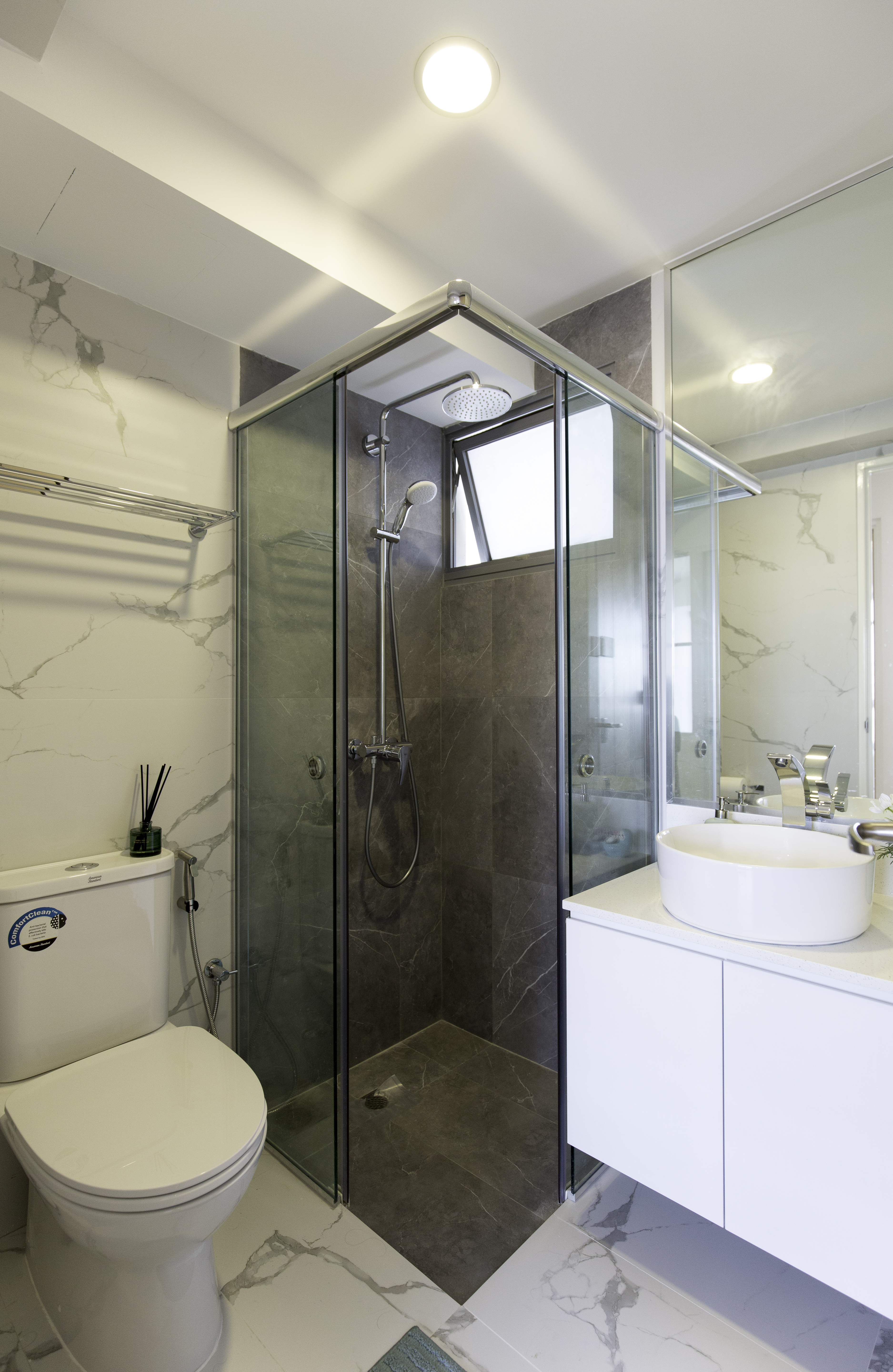 Modern, Scandinavian Design - Bathroom - HDB 5 Room - Design by U-Home Interior Design Pte Ltd